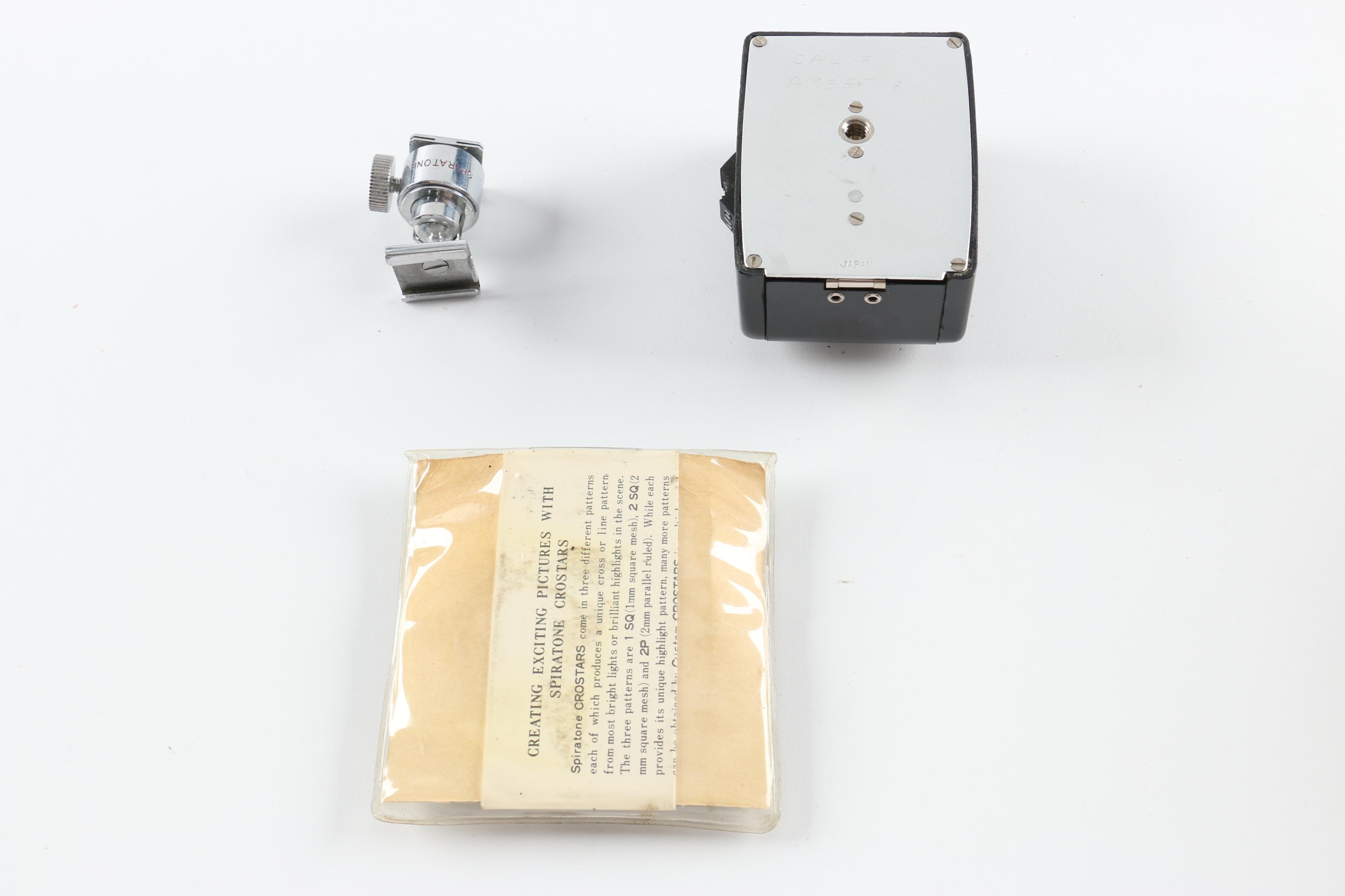 Vintage Spiratone Camera Accessories