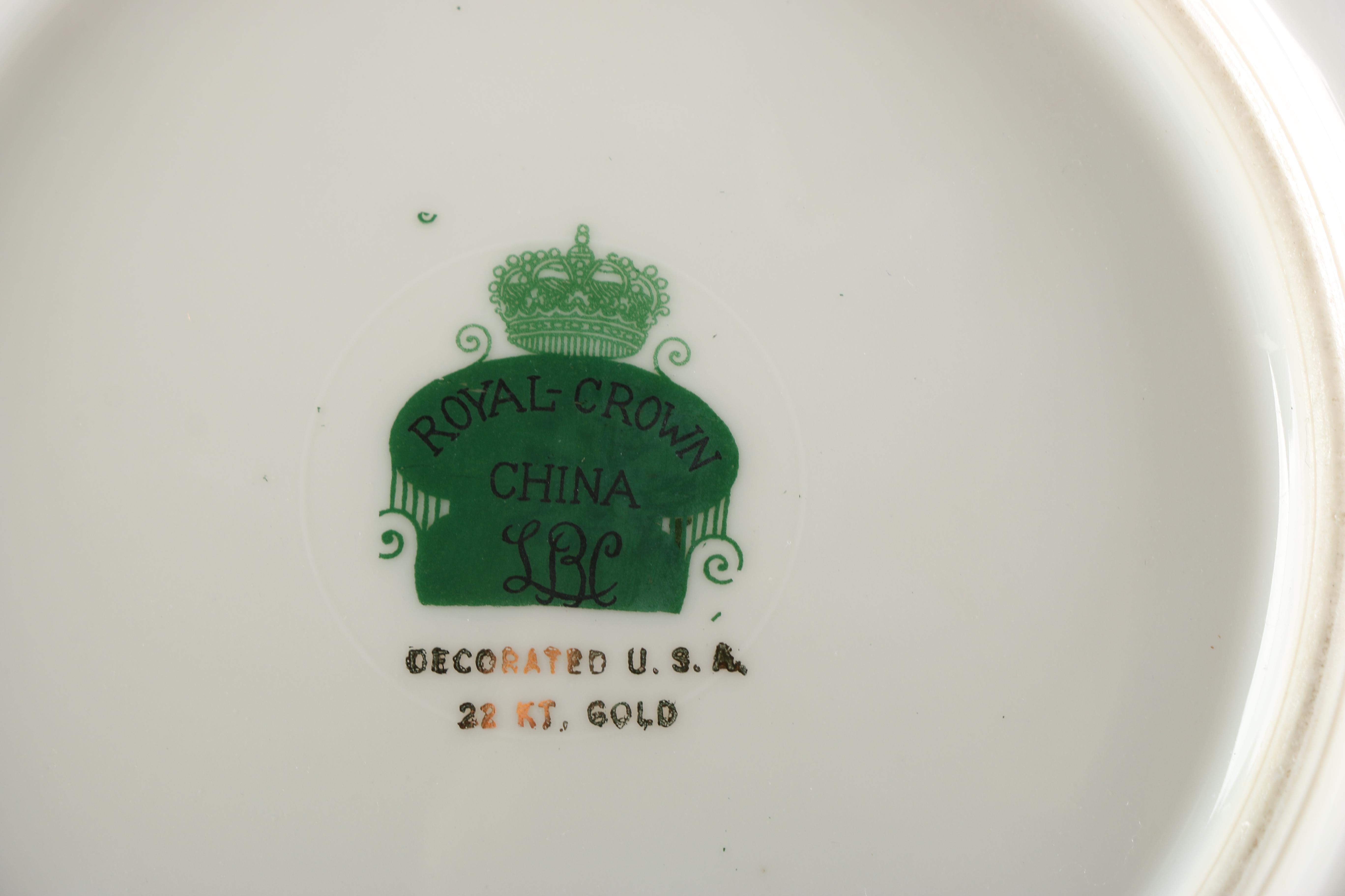Royal-Crown China LBC Set