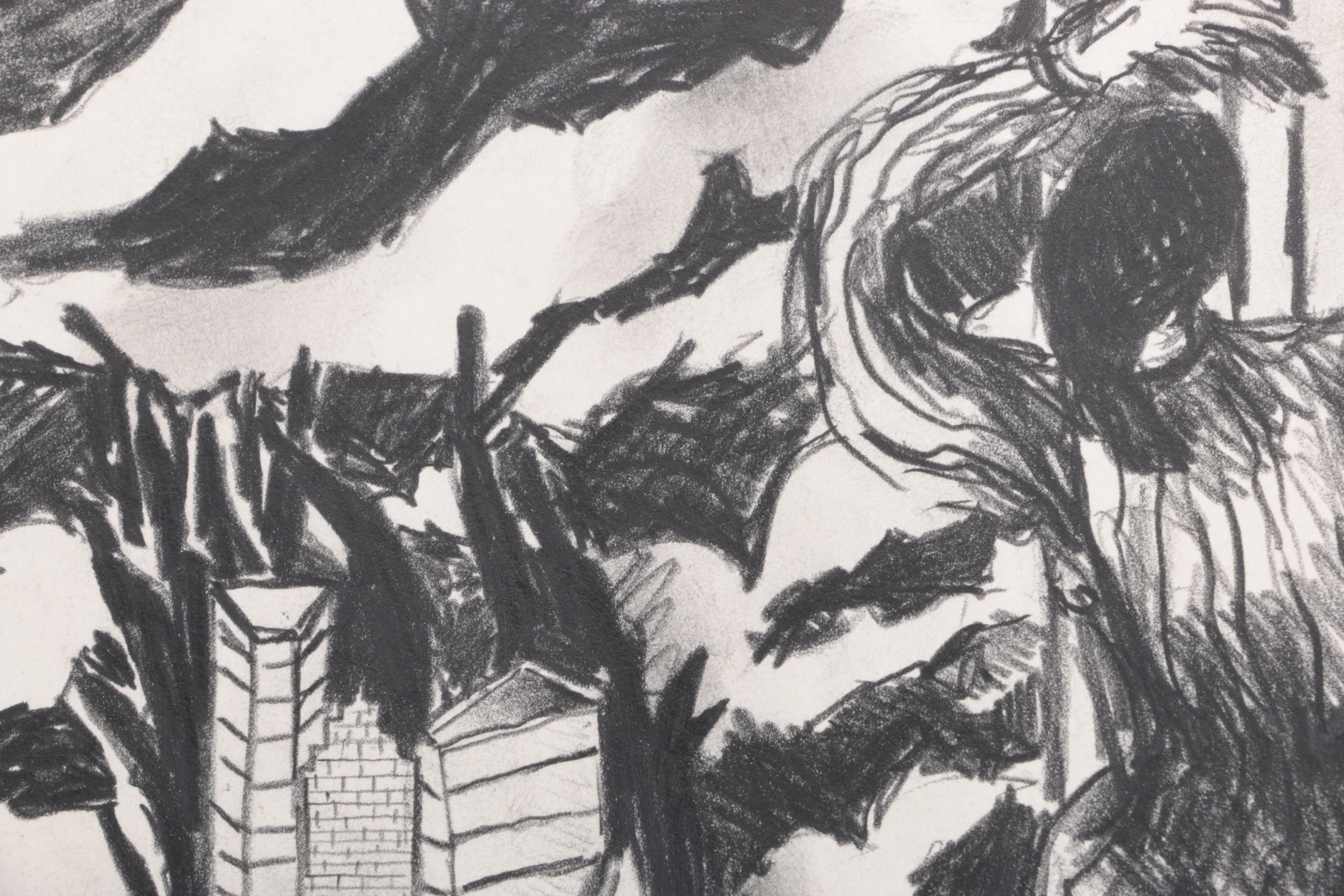 Collection of Pen, Graphite, and Ink Illustrations Featuring Sam Cady