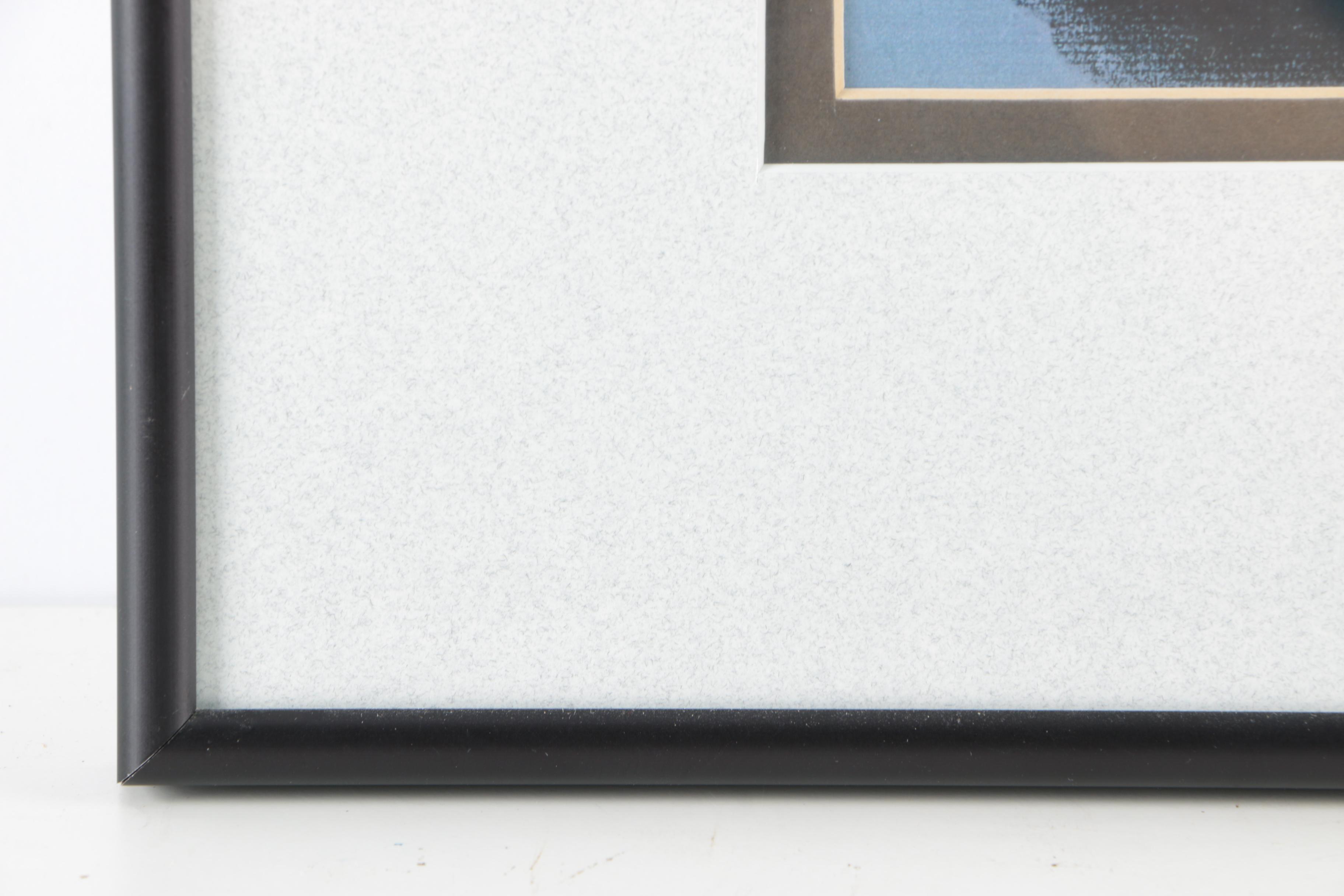 Labar Giclee Prints After Pastel Drawings of a Lion and Wolf