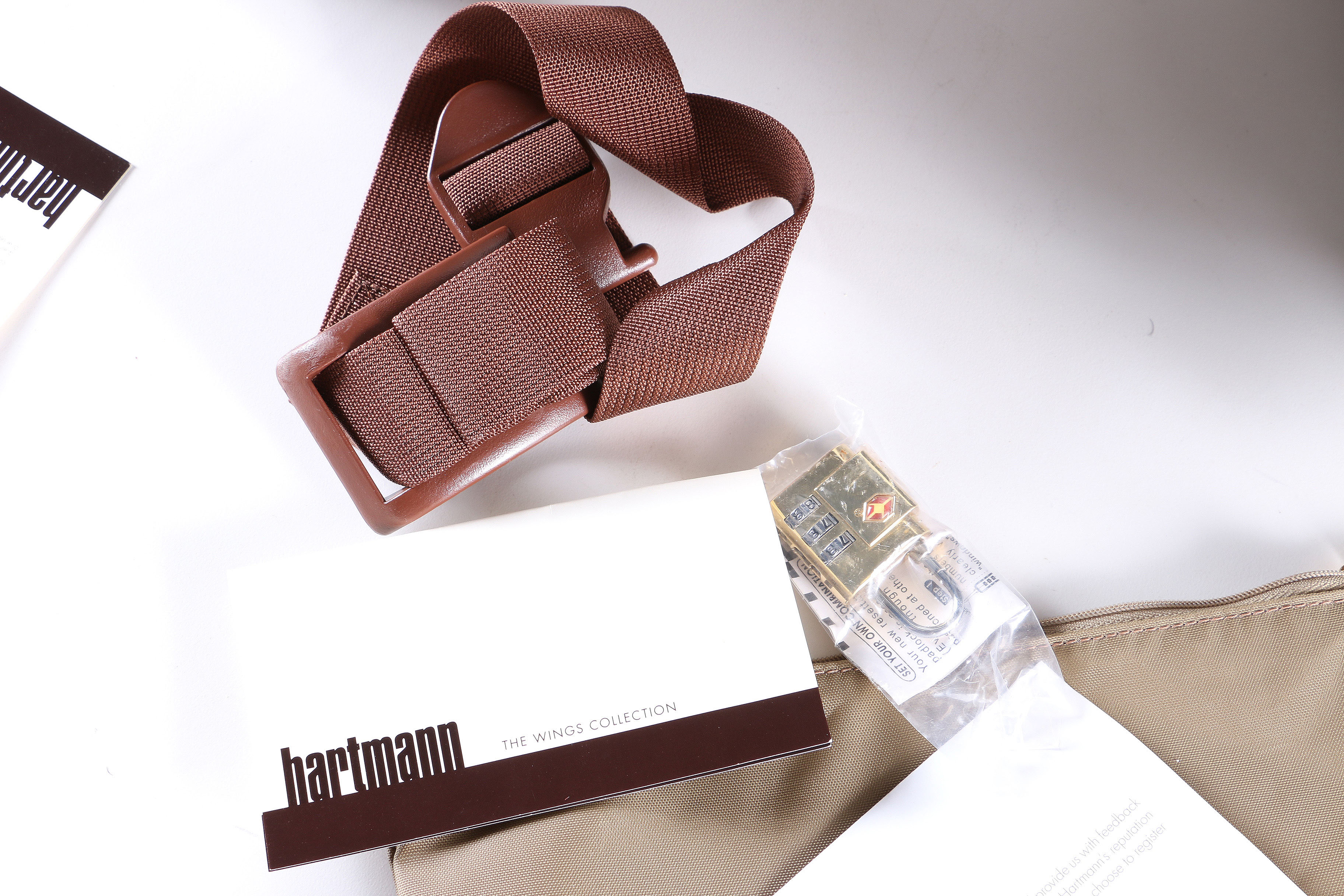 Hartmann "Wings Collection" Luggage in Diamond Jacquard