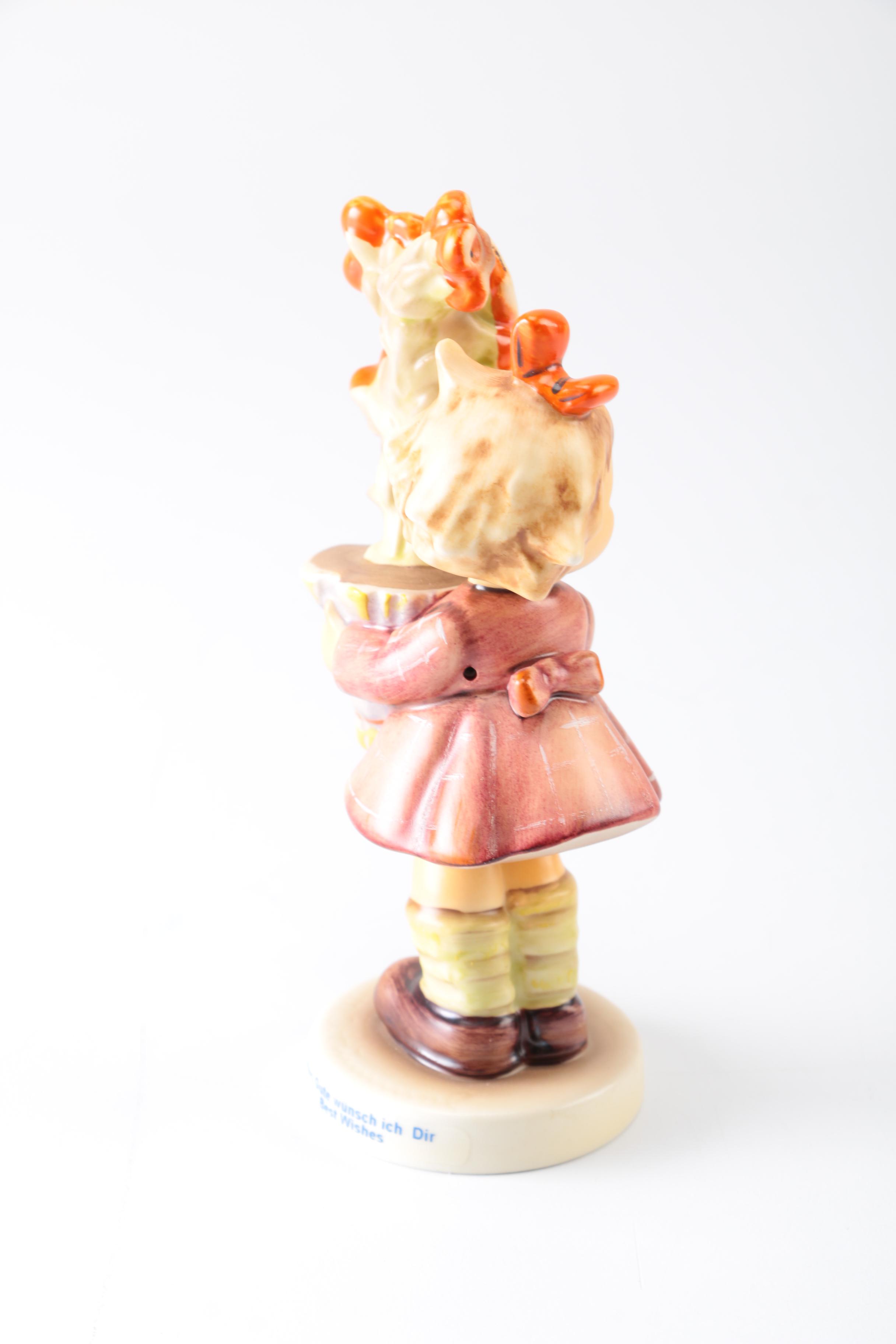 1990s Goebel Hummel "Best Wishes" Figurine