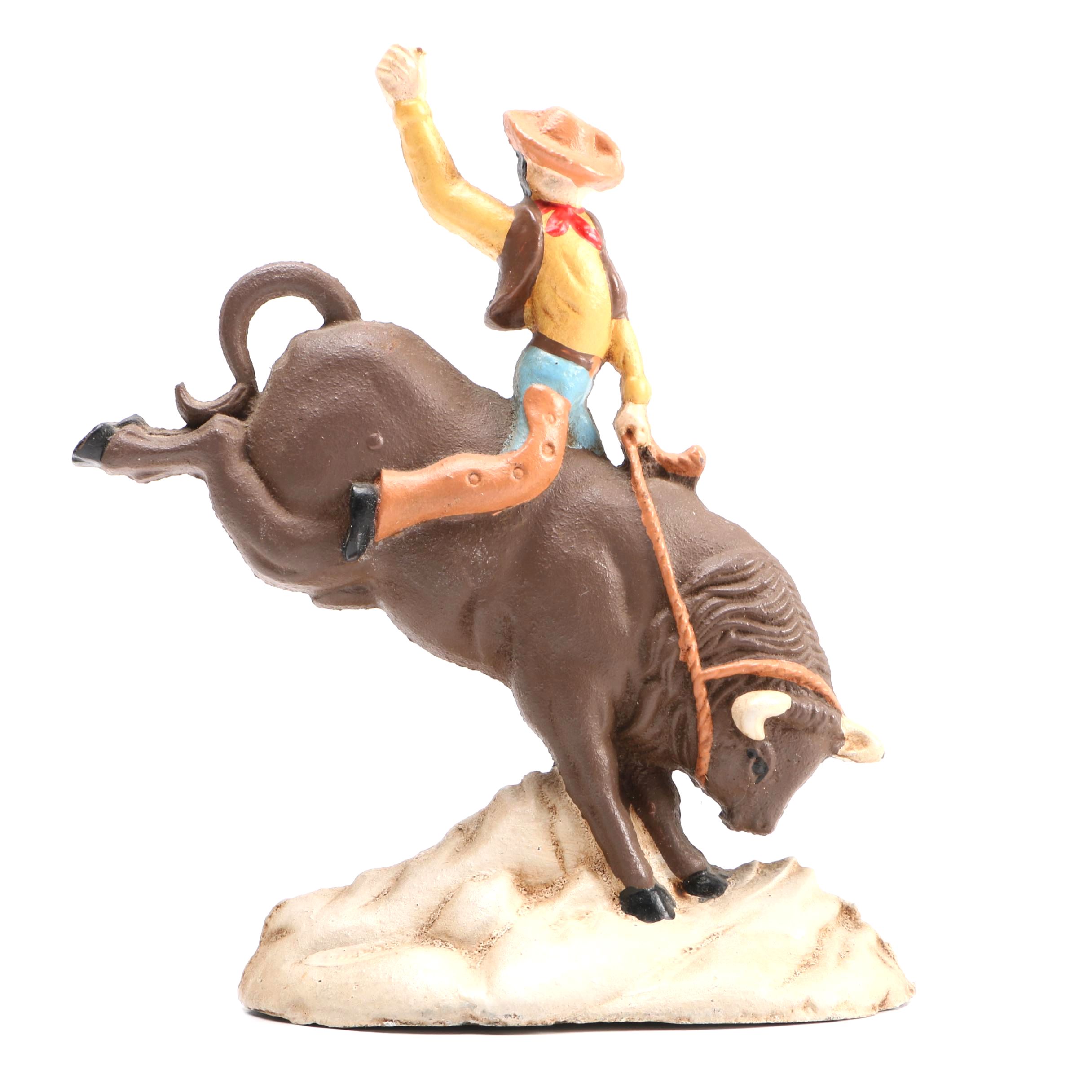 Victoria Impex Corp. Cowboy and Bull Figure