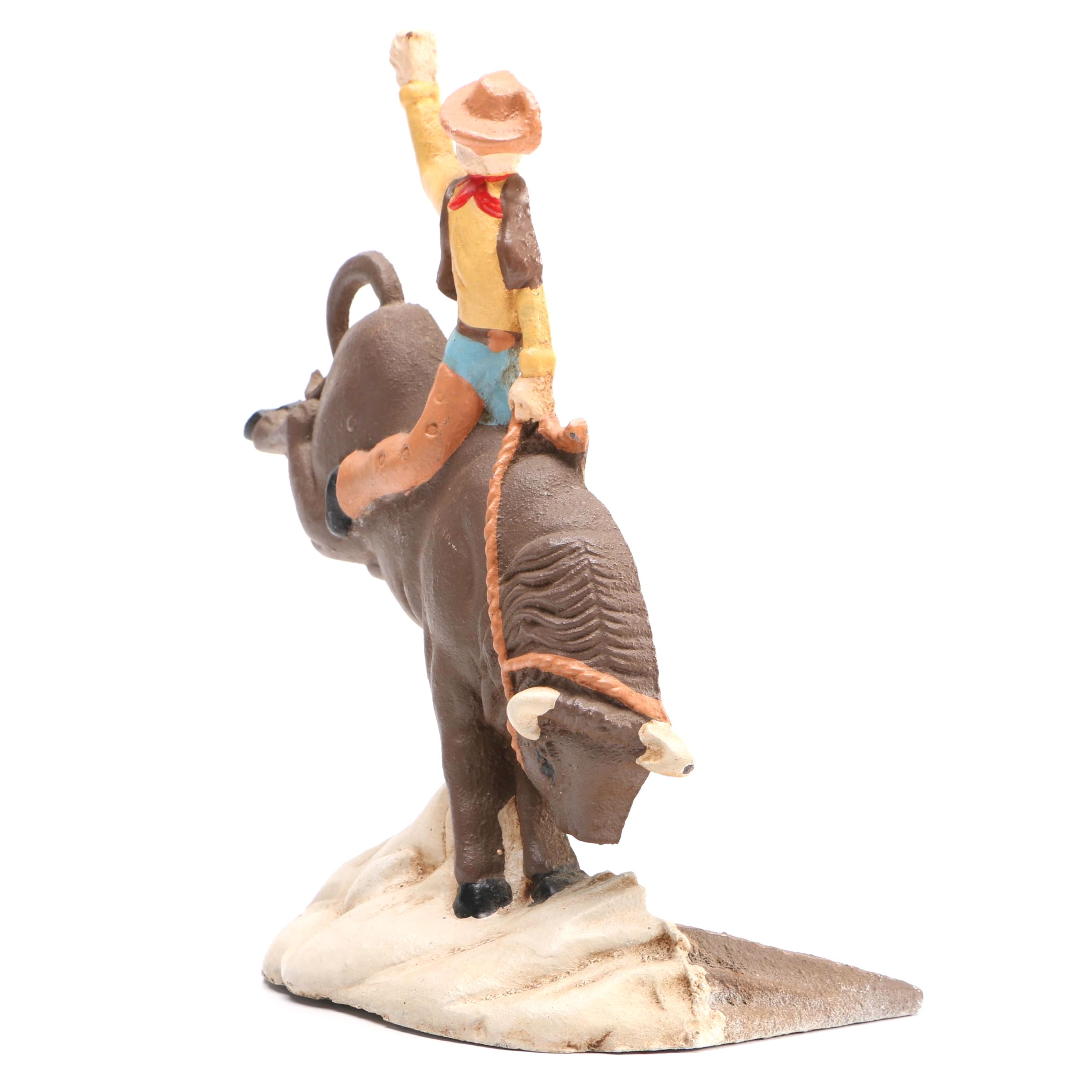 Victoria Impex Corp. Cowboy and Bull Figure