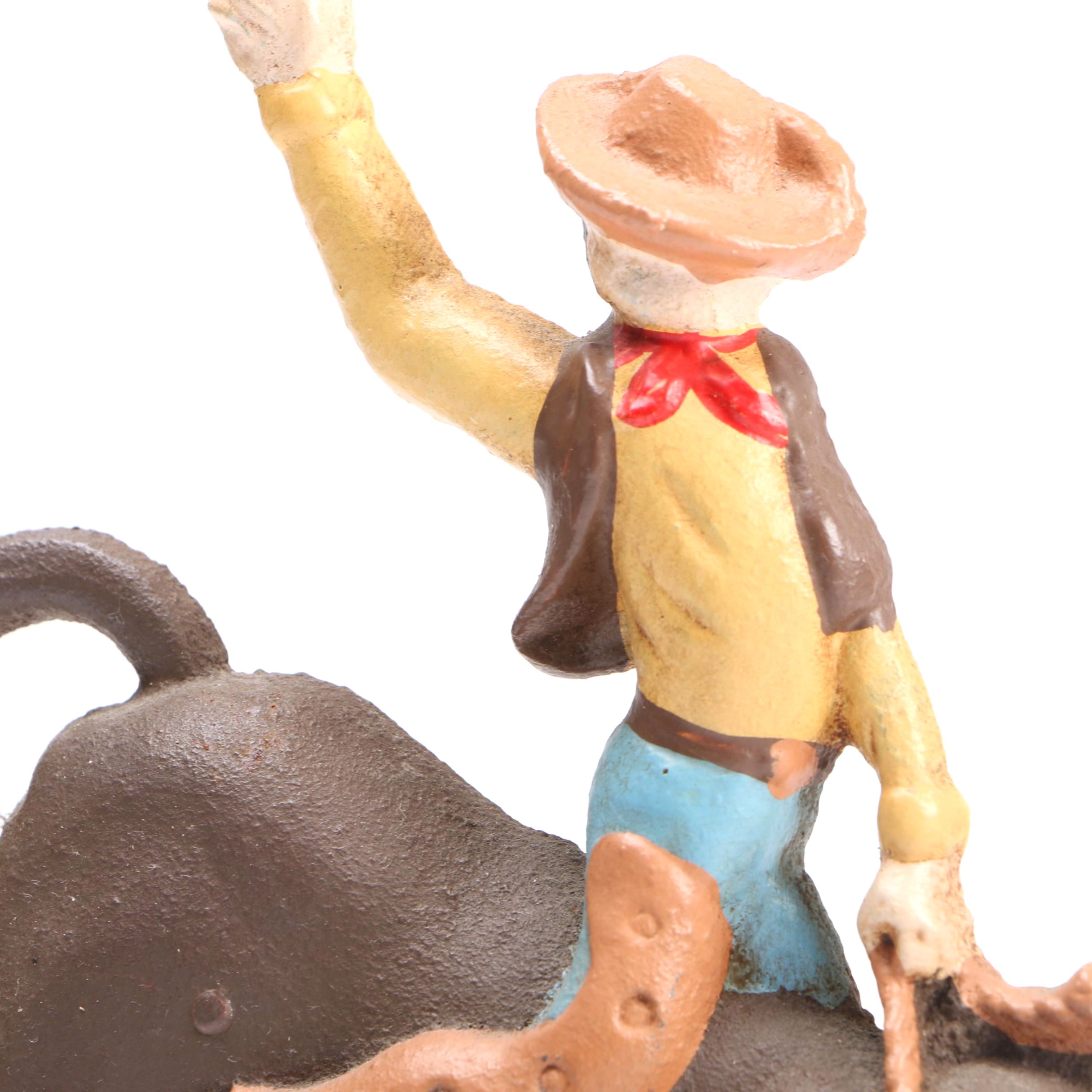 Victoria Impex Corp. Cowboy and Bull Figure