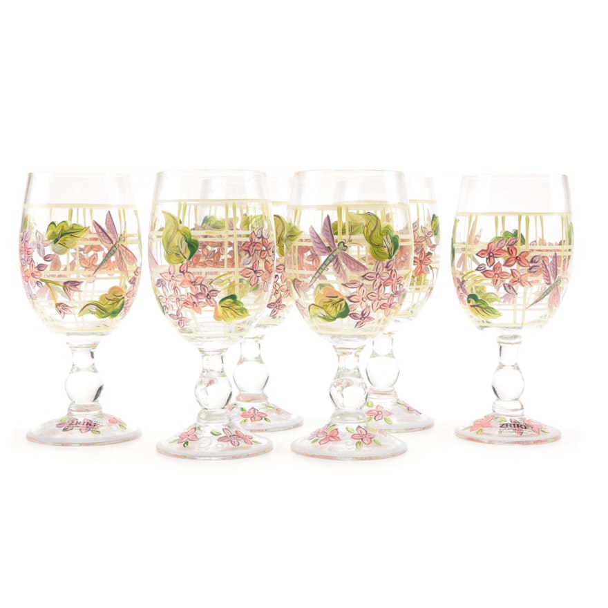 Zrike Painted Goblets