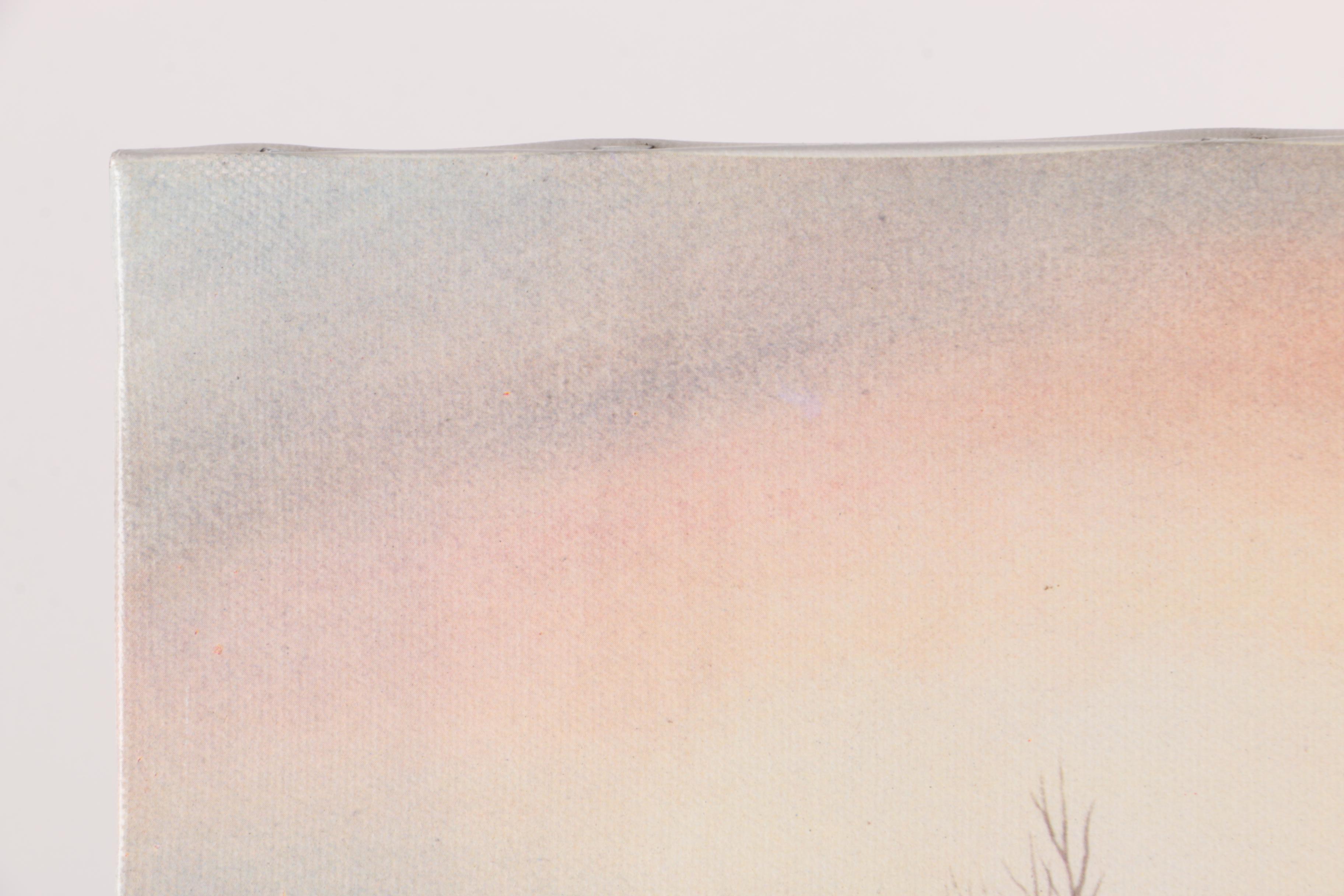 After Miran Lee Offset Lithograph Landscape