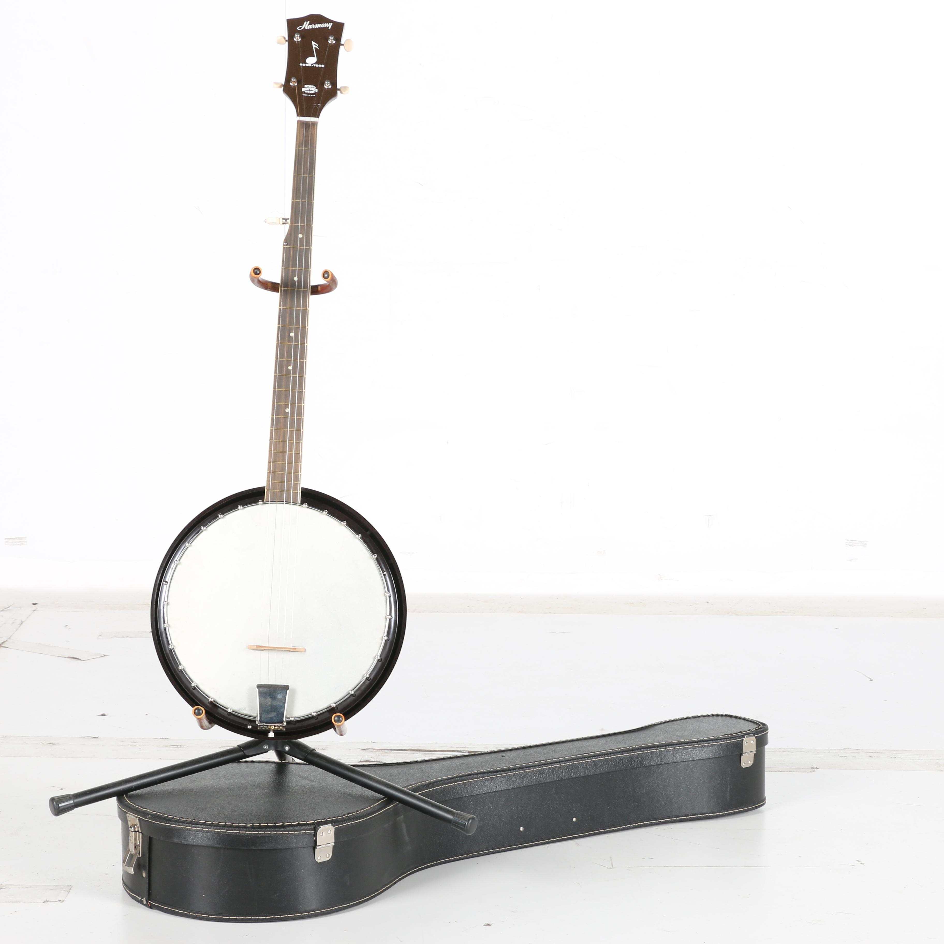 Vintage Harmony Reso-Tone 5-String Resonator Banjo