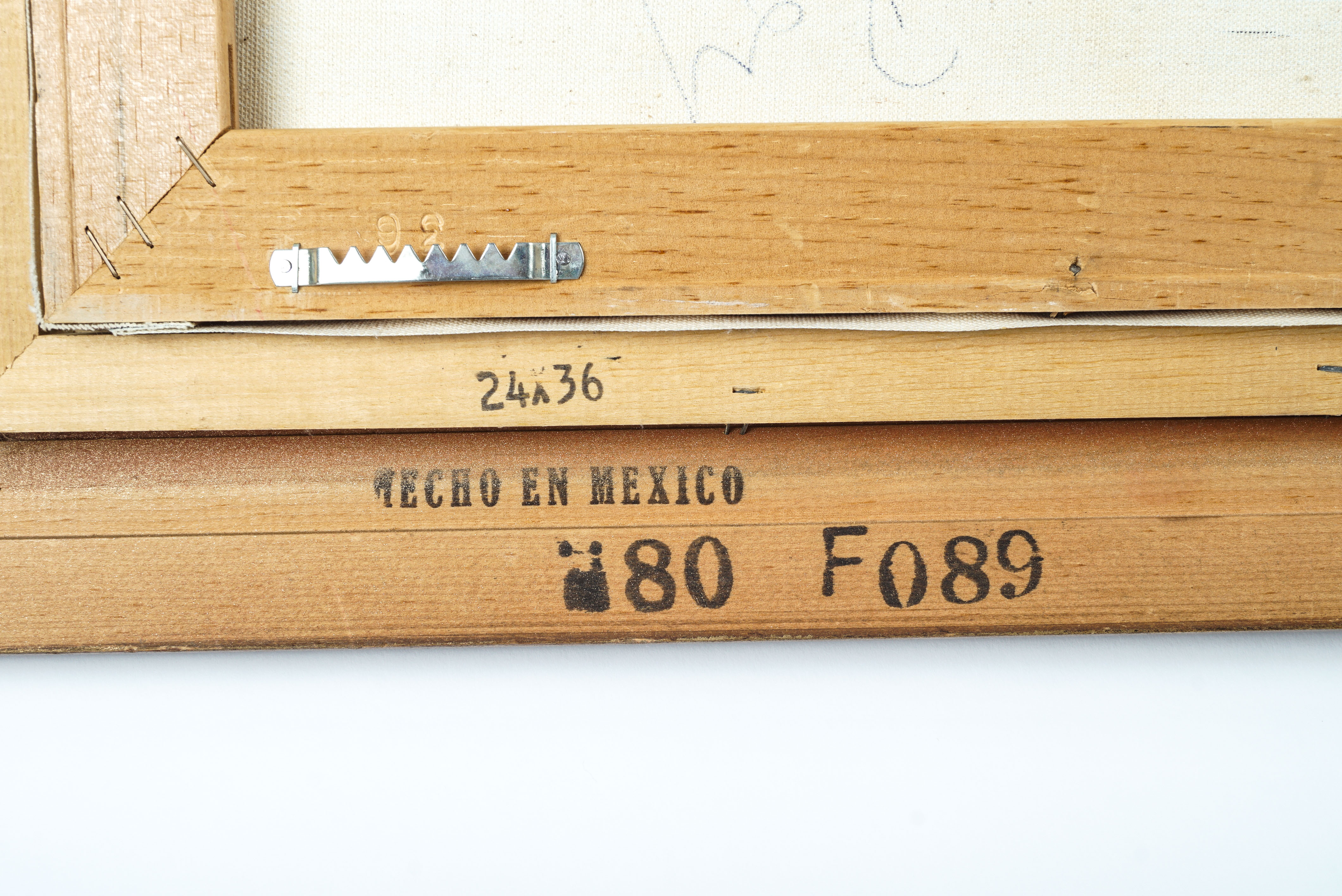 Oil Painting of Man on a Horse in Mountains