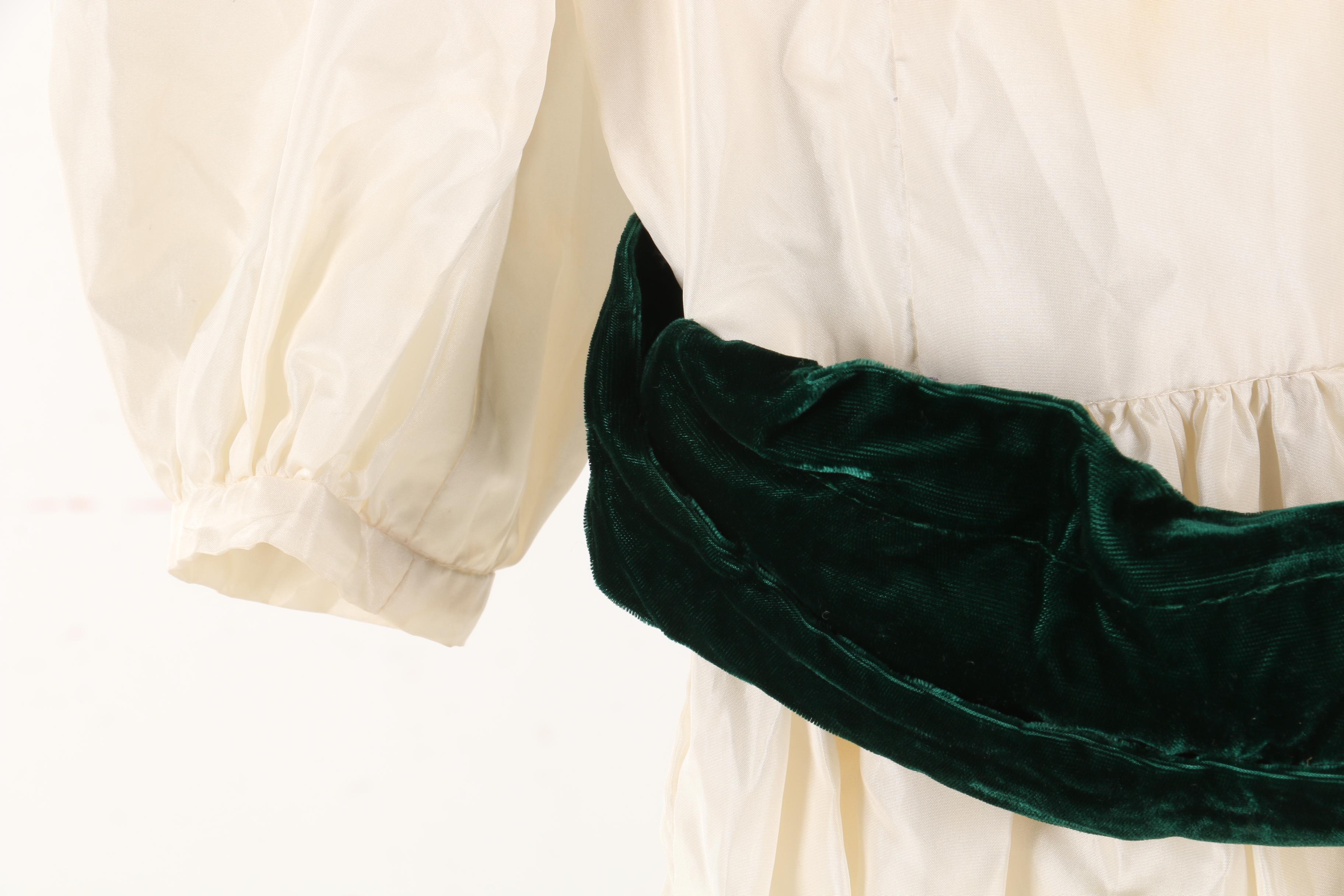 Children's Vintage White Dress