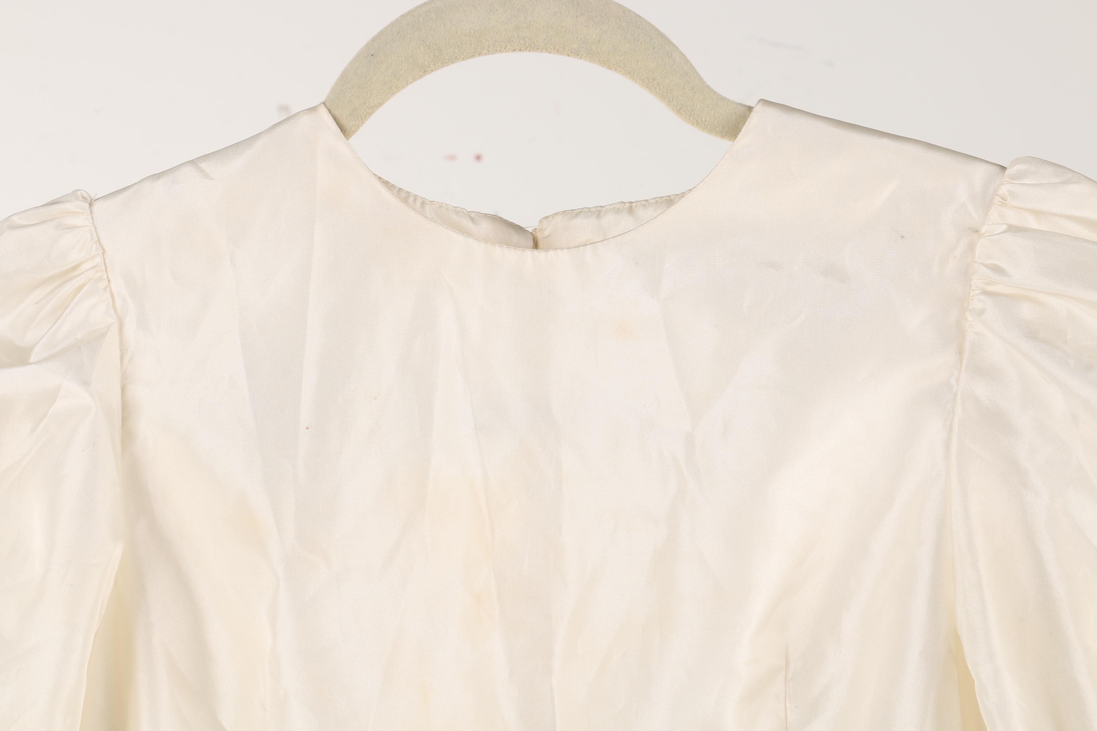 Children's Vintage White Dress