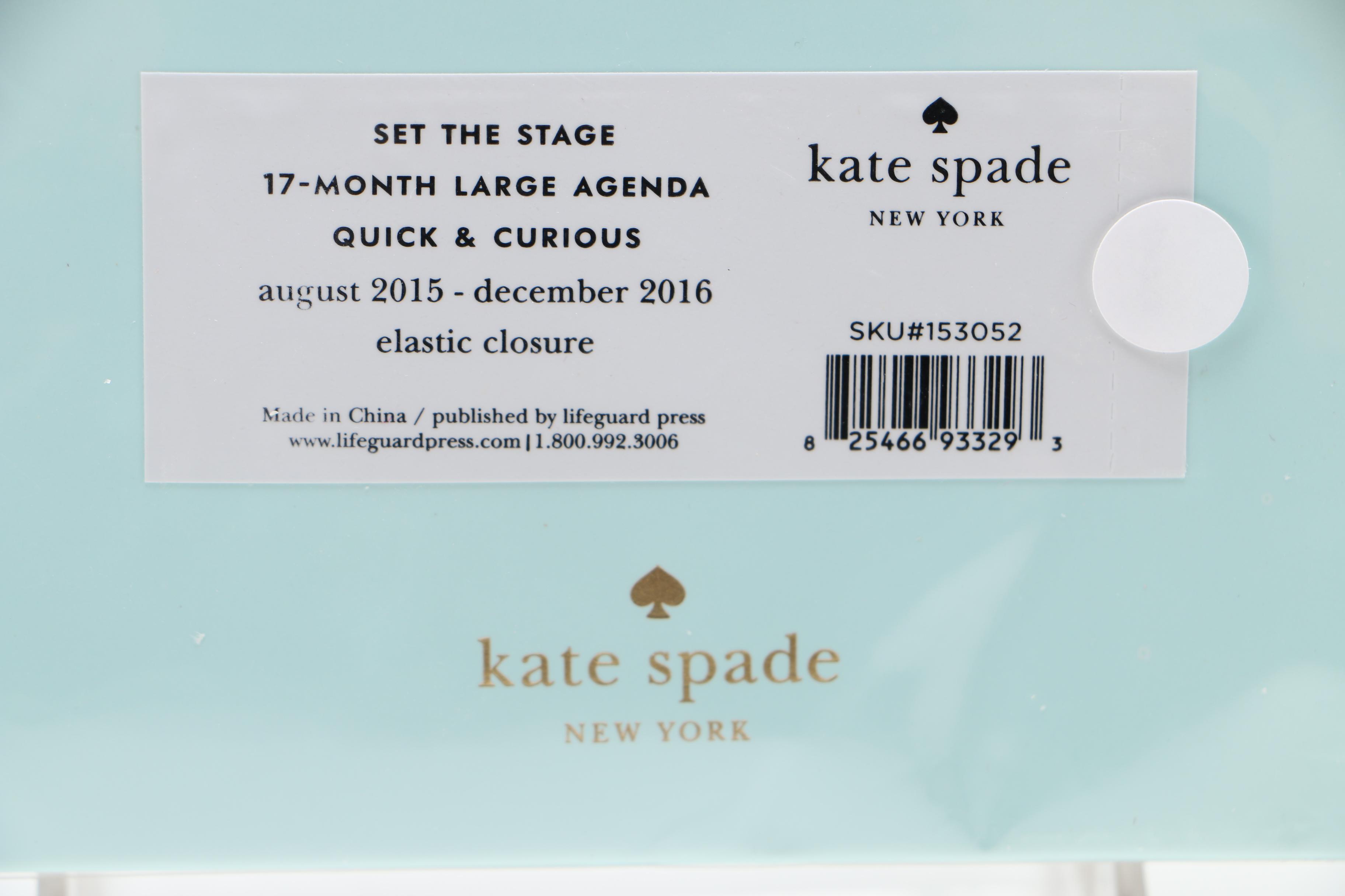 Kate Spade Agenda Book