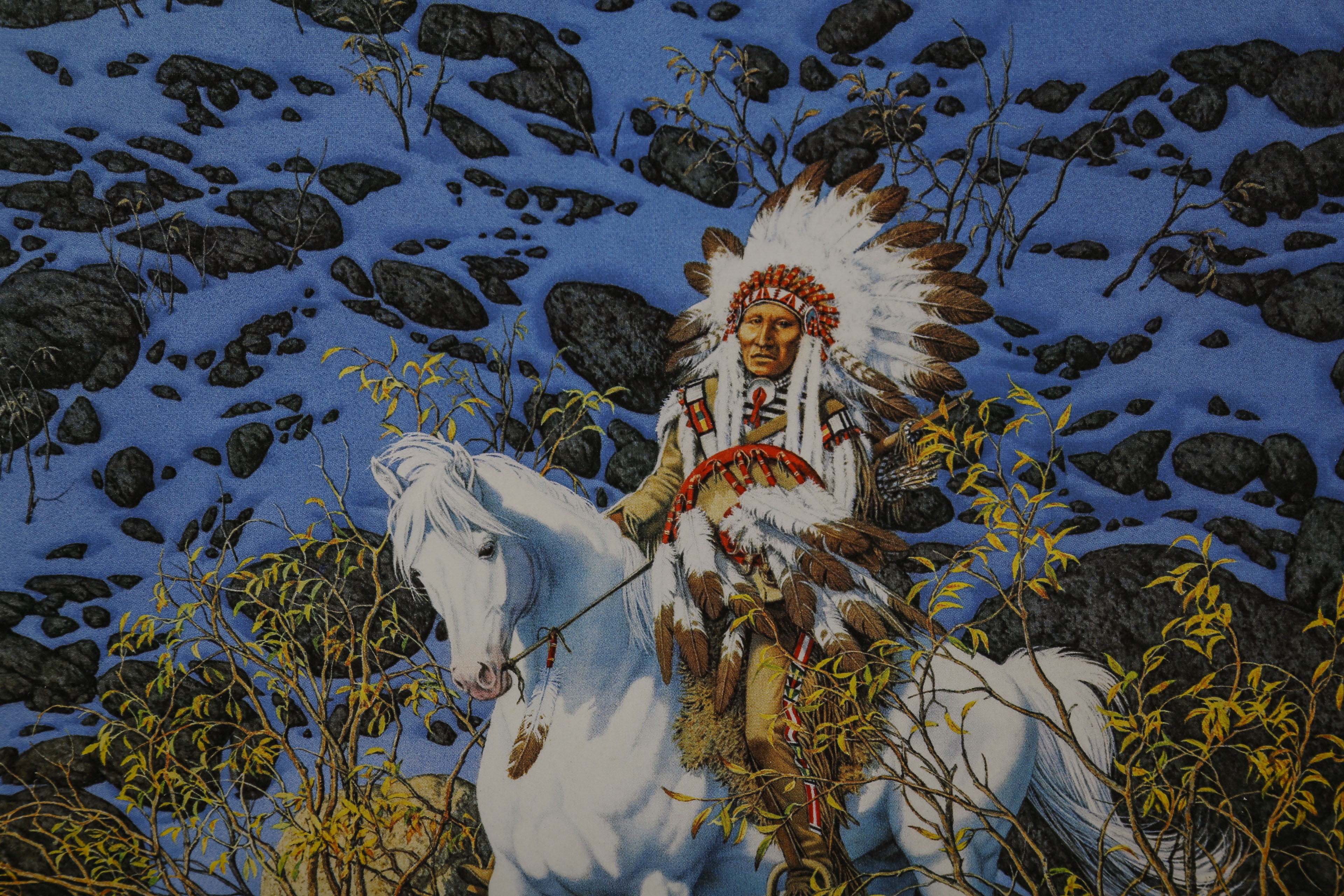 Signed Bev Doolittle Print "Eagle Heart"