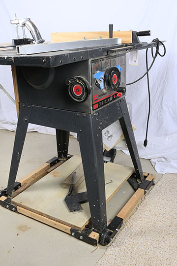 Craftsman 10-Inch Motorized Table Miter Saw