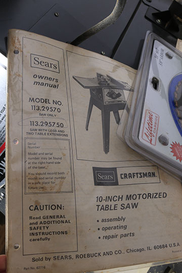 Craftsman 10-Inch Motorized Table Miter Saw