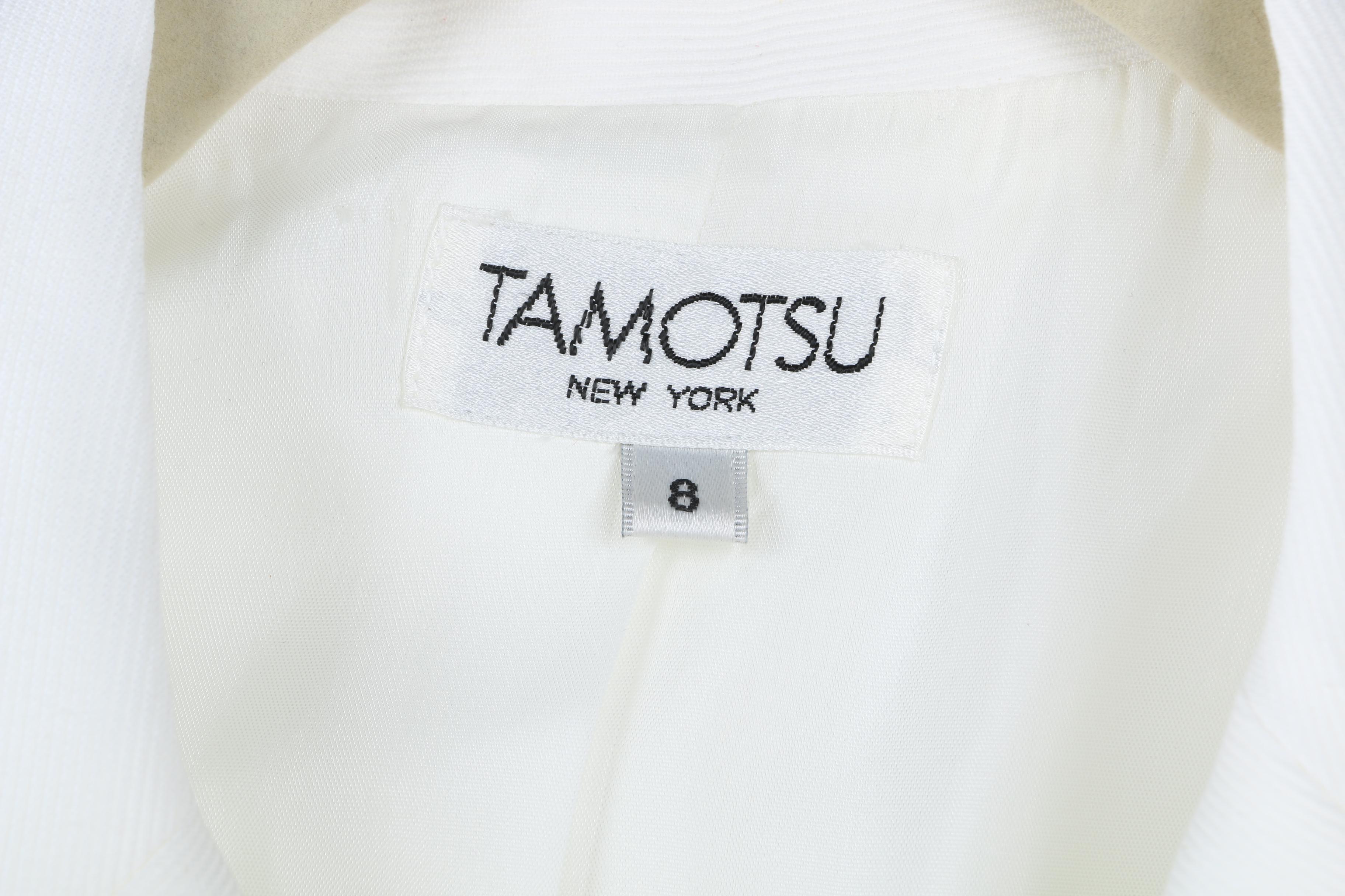 Women's Tamotsu White Pant Suit