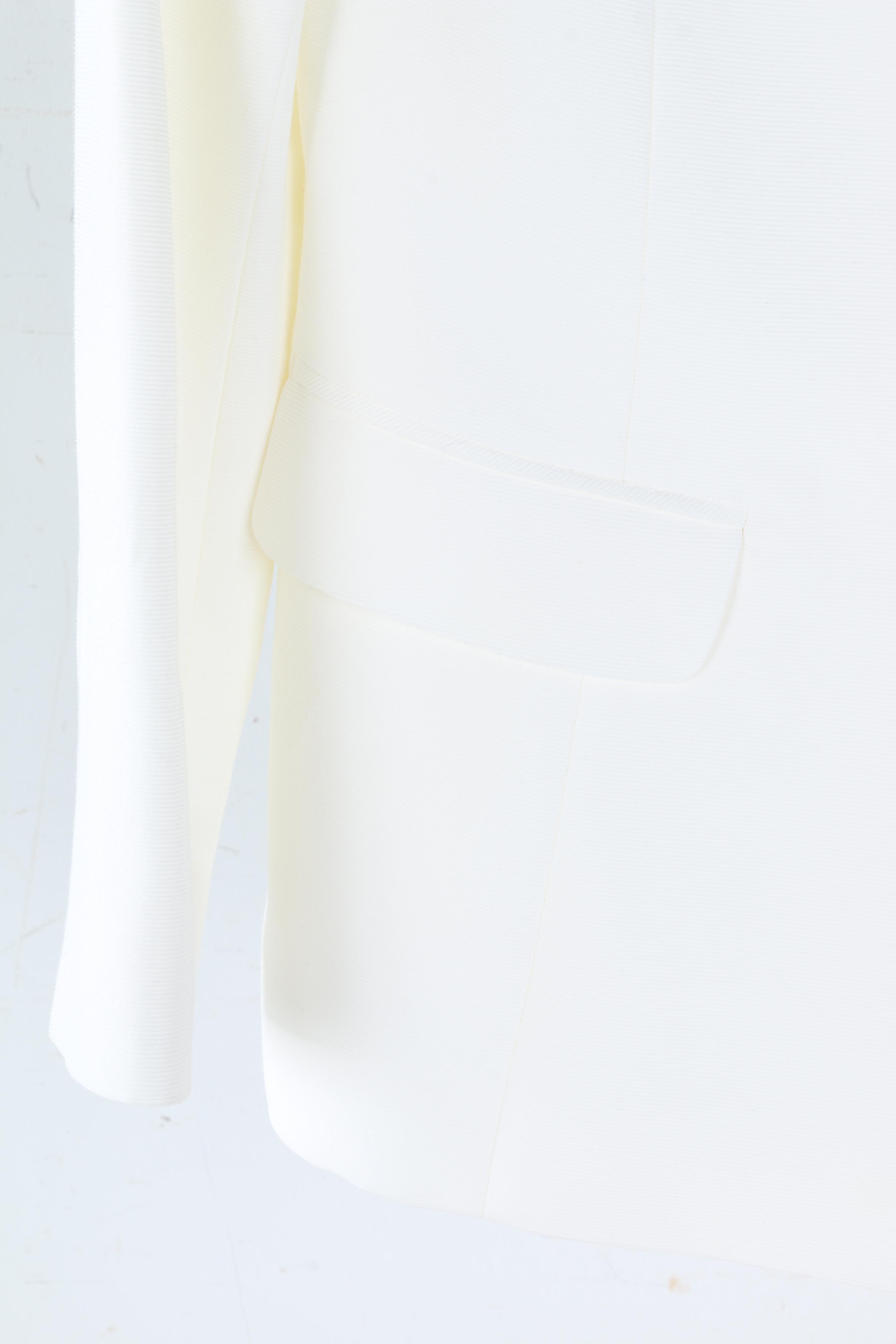 Women's Tamotsu White Pant Suit