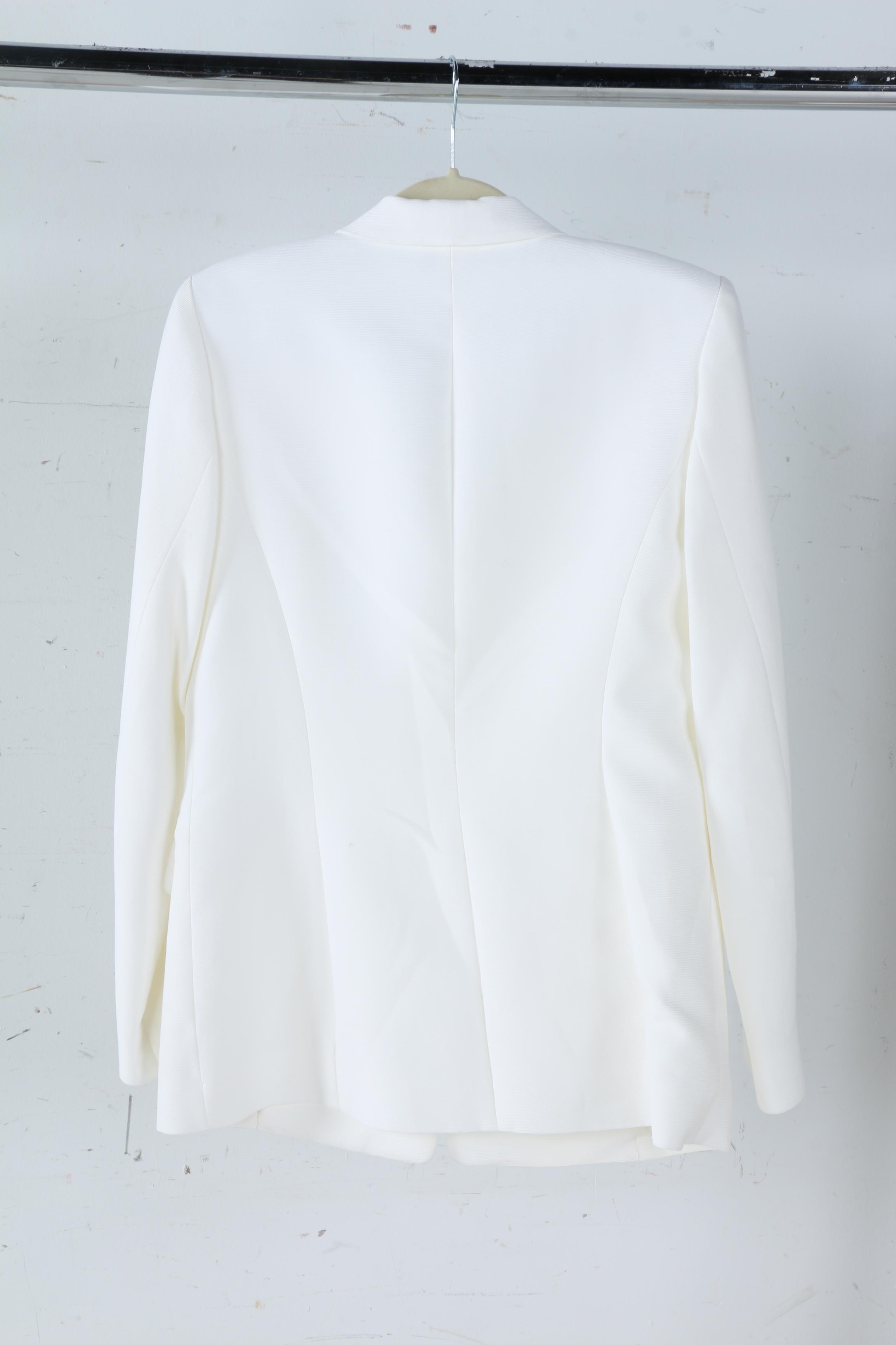 Women's Tamotsu White Pant Suit