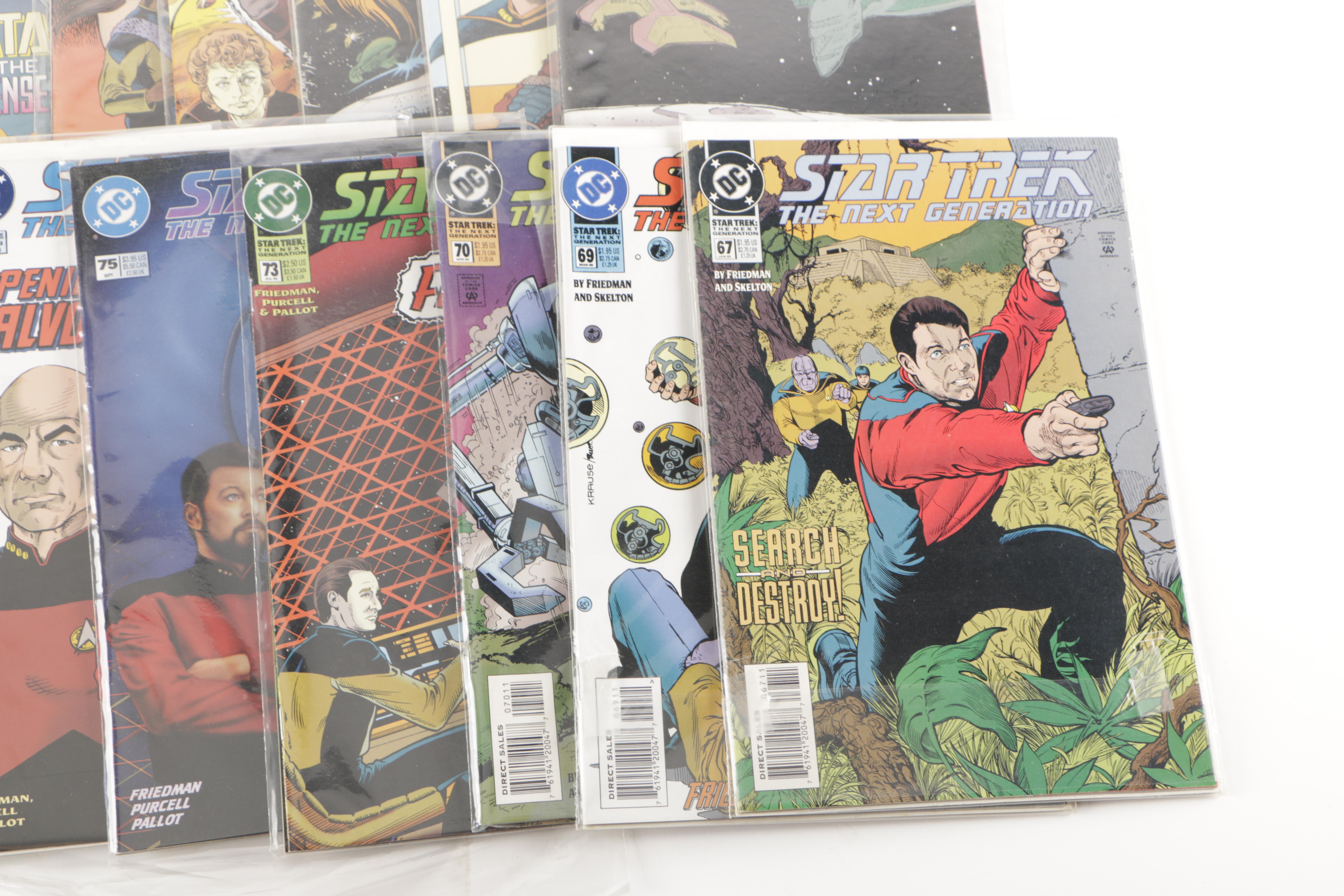 "Star Trek" The Next Generation" Comic Books