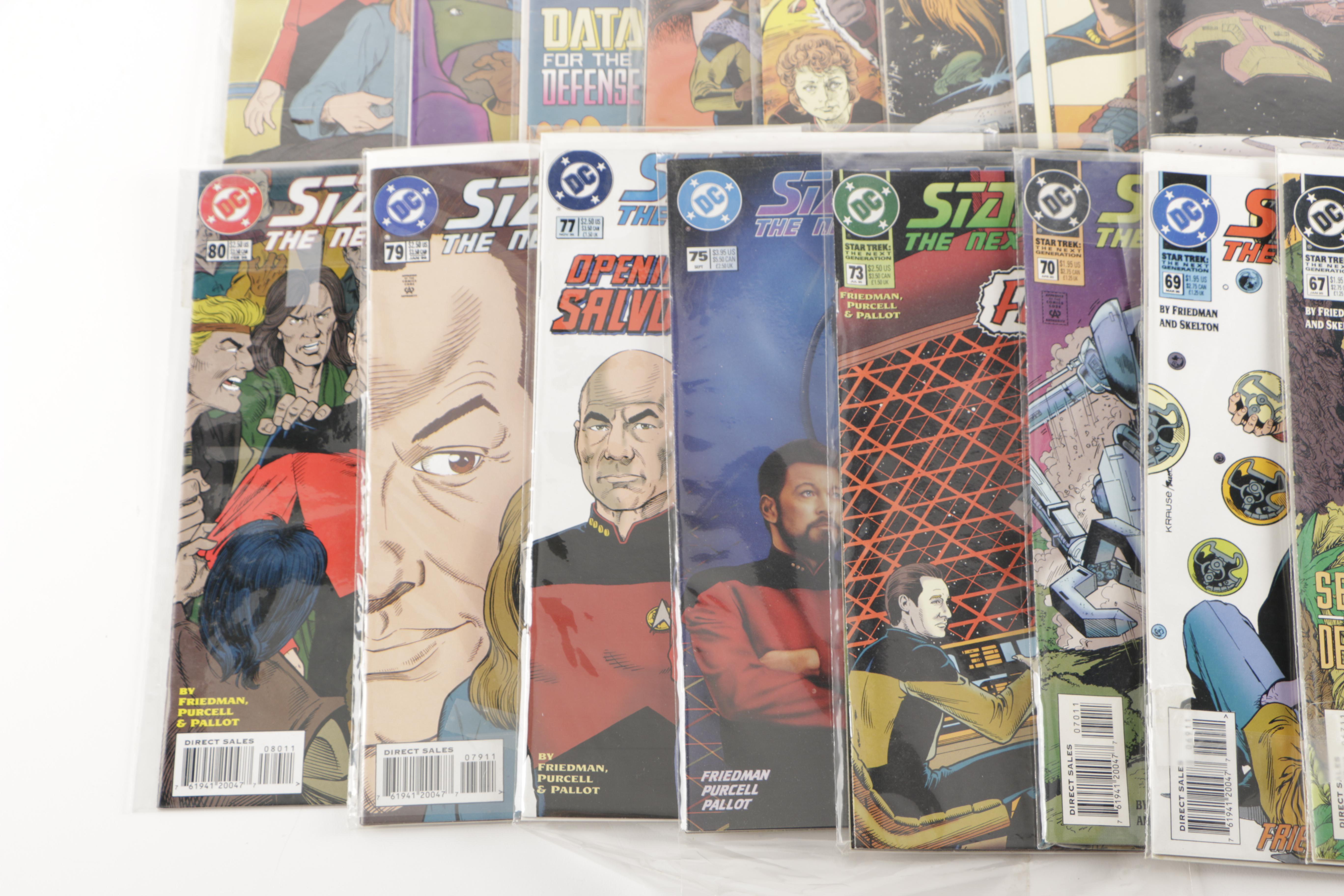 "Star Trek" The Next Generation" Comic Books
