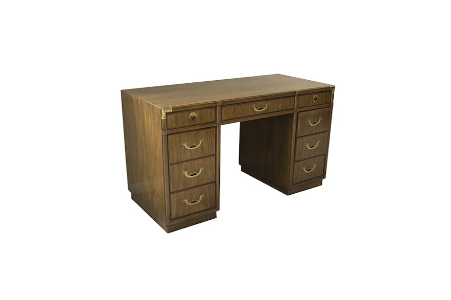 Campaign Style Desk by Drexel