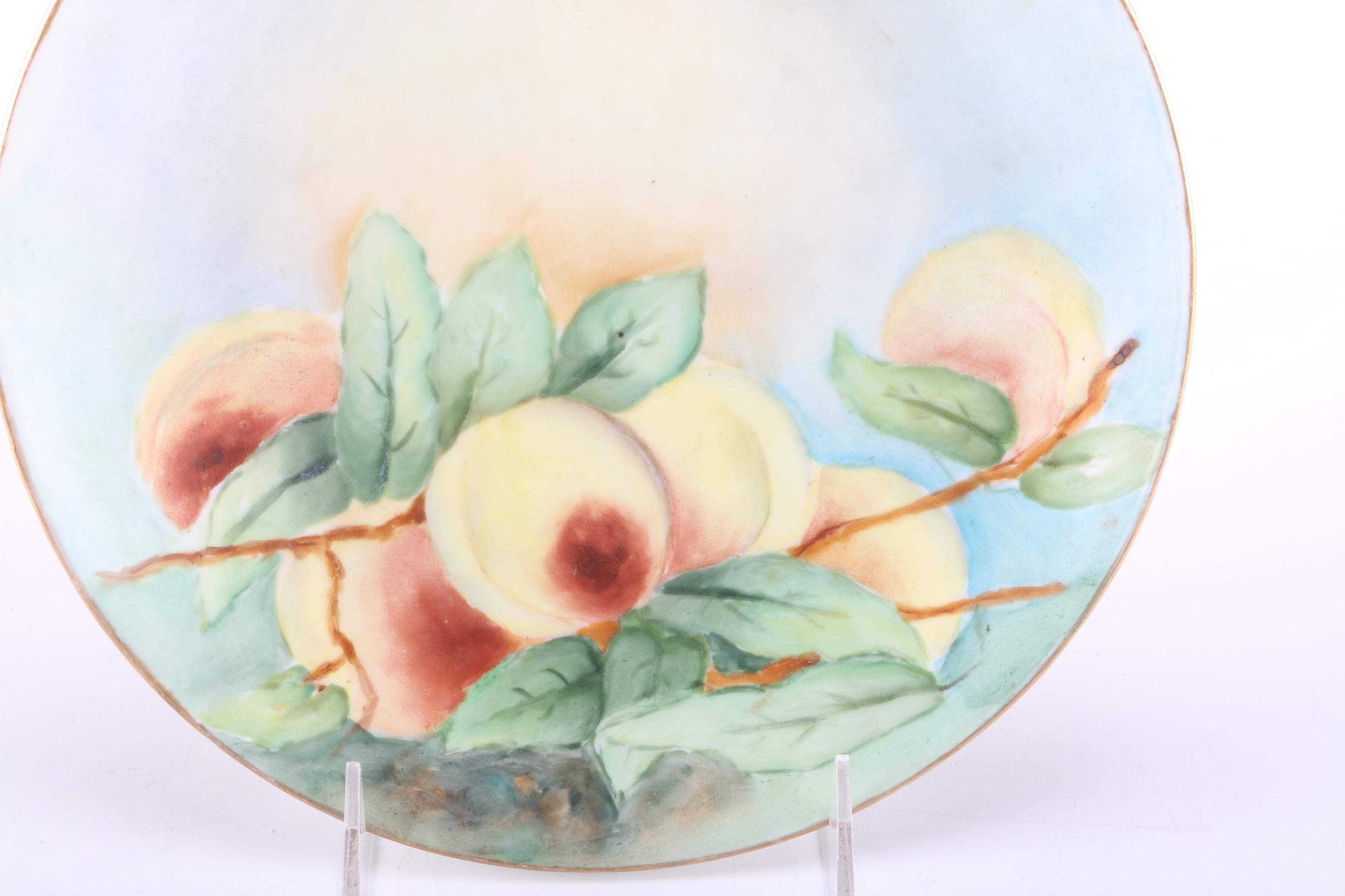Antique P. M. Mavaleix Limoges Plate