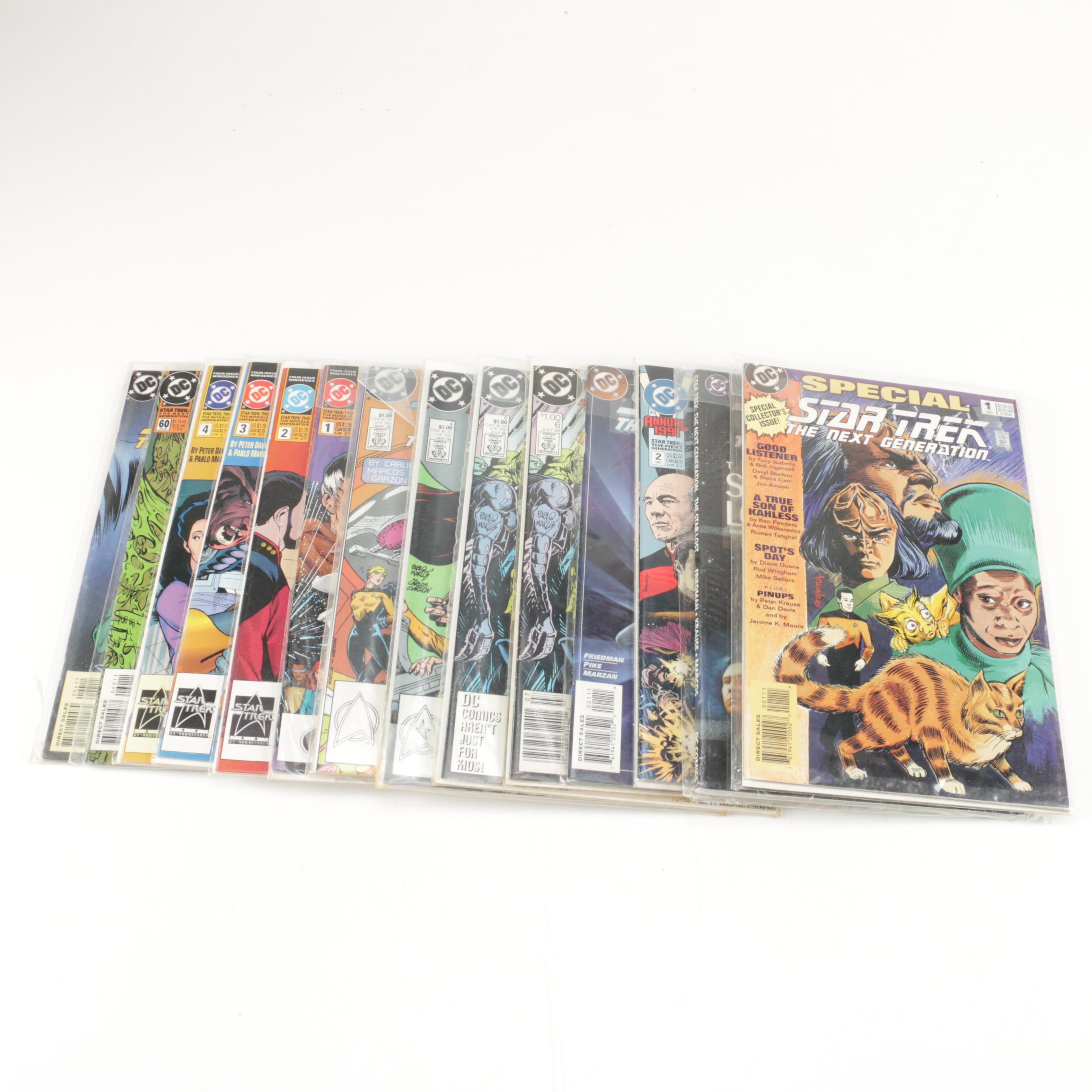 Collection of "Star Trek: The Next Generation" Comics