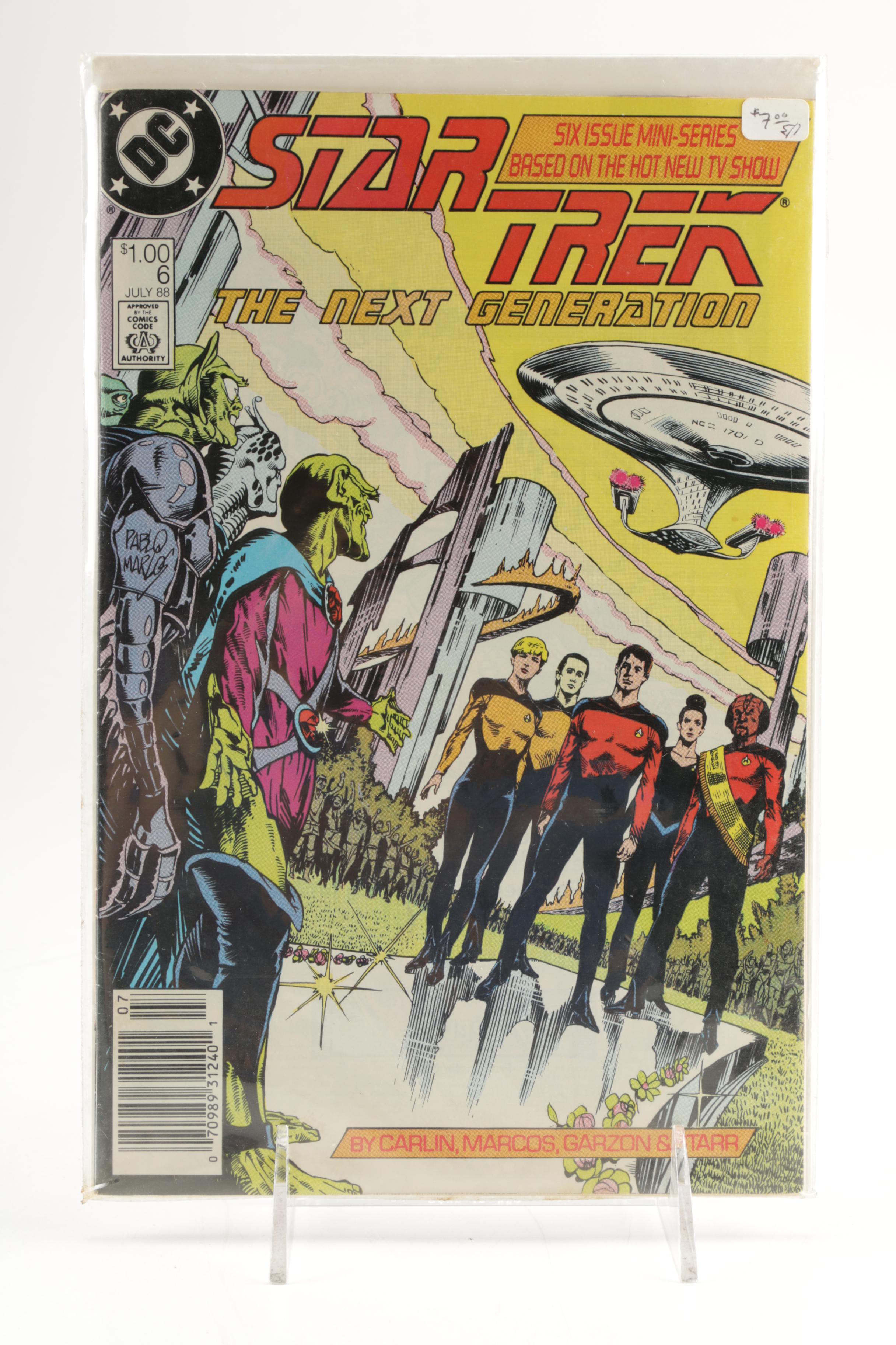 Collection of "Star Trek: The Next Generation" Comics