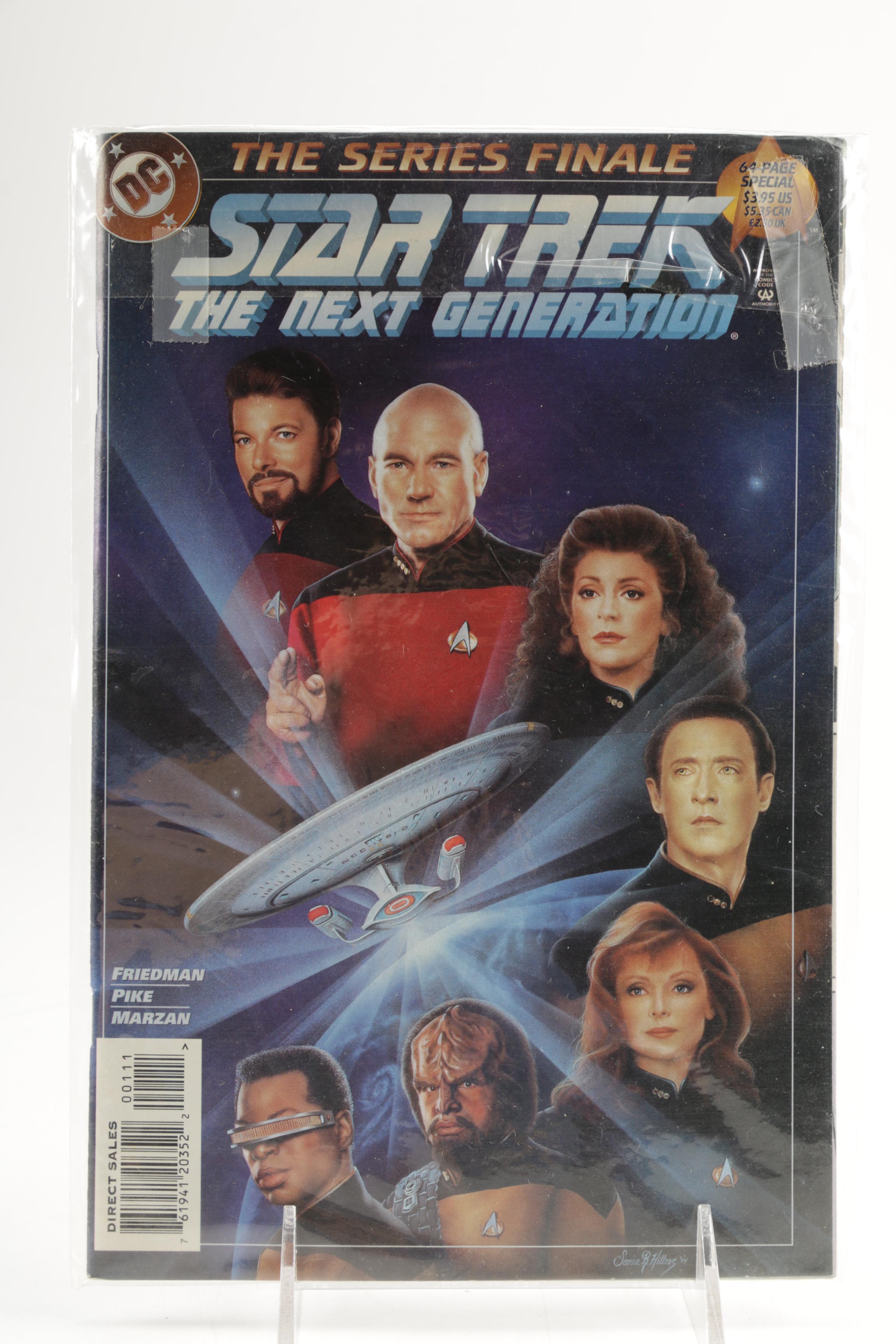 Collection of "Star Trek: The Next Generation" Comics
