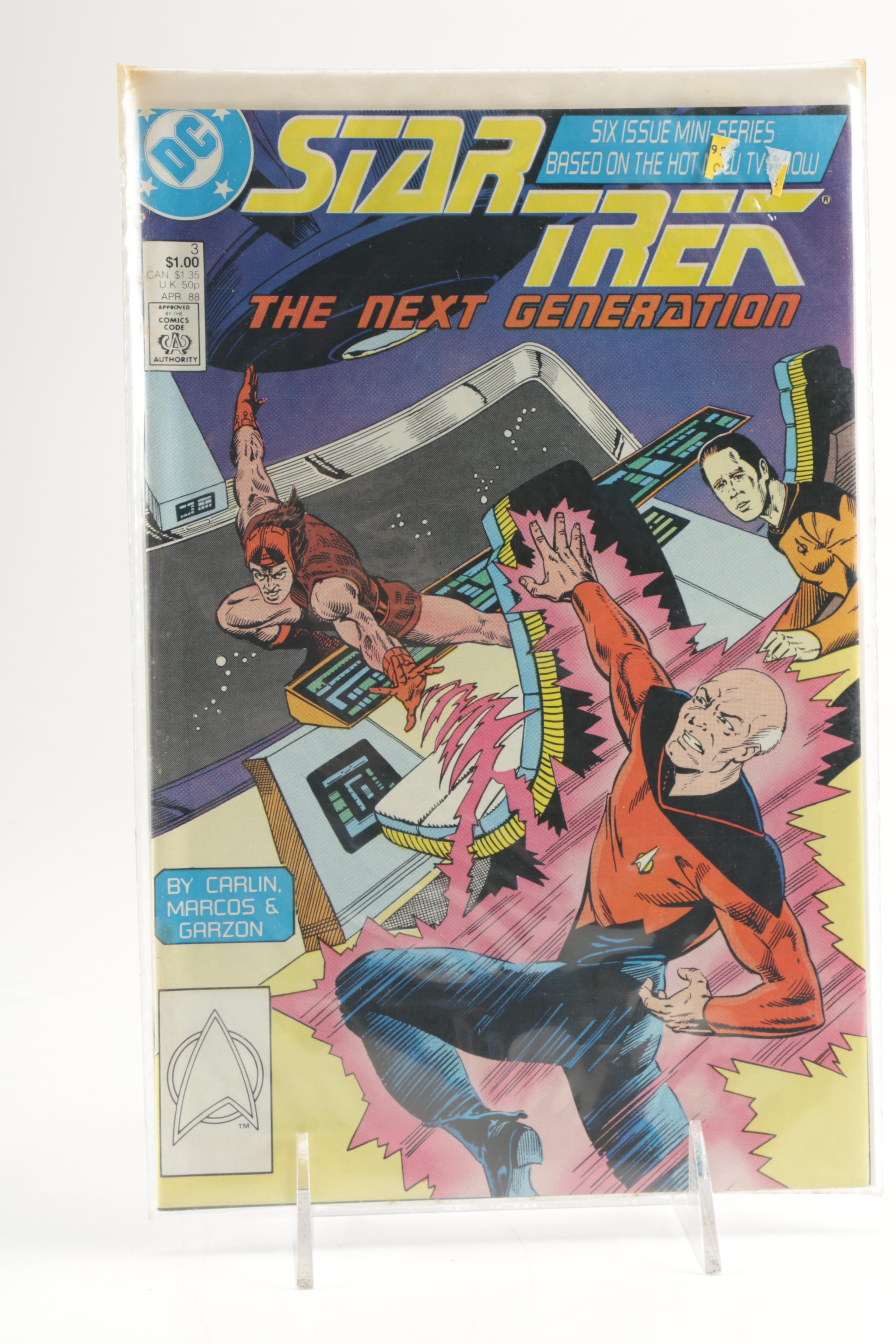 Collection of "Star Trek: The Next Generation" Comics