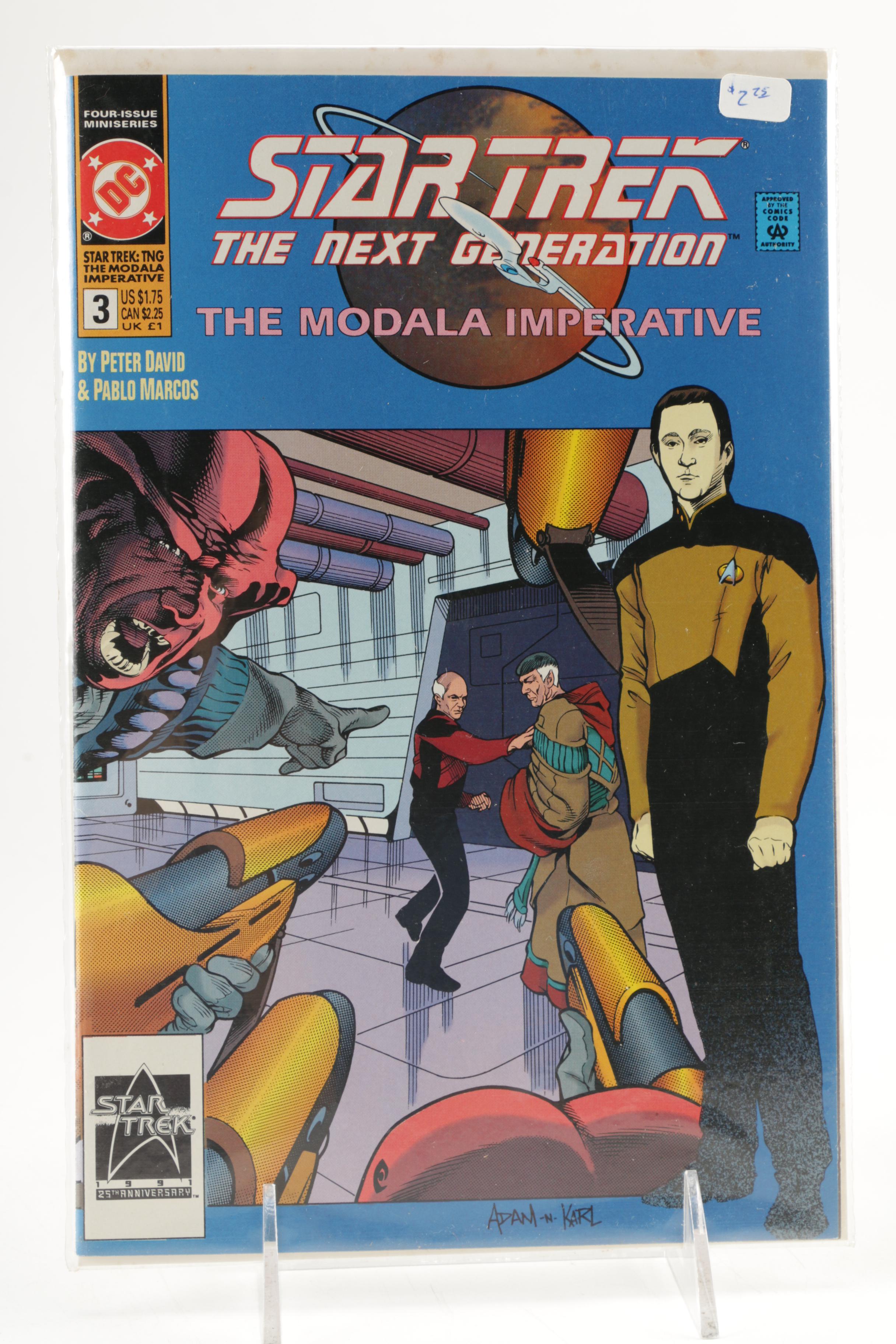 Collection of "Star Trek: The Next Generation" Comics