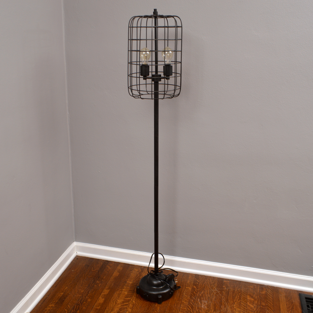Industrial Style Floor Lamp