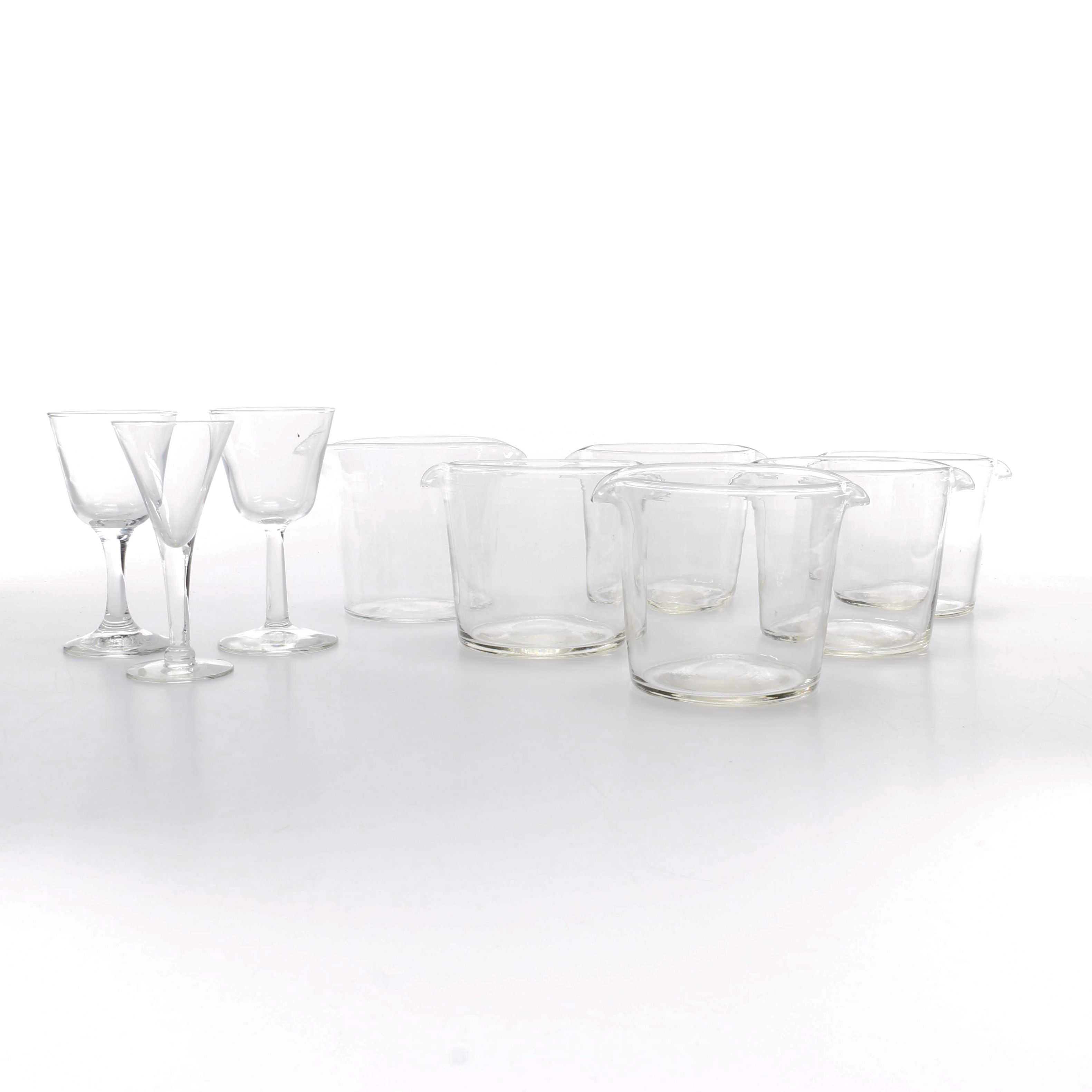 Ice Buckets and Stemware