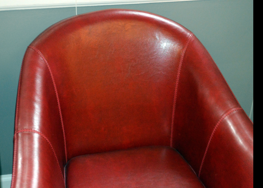 Contemporary Barrel Back Armchairs