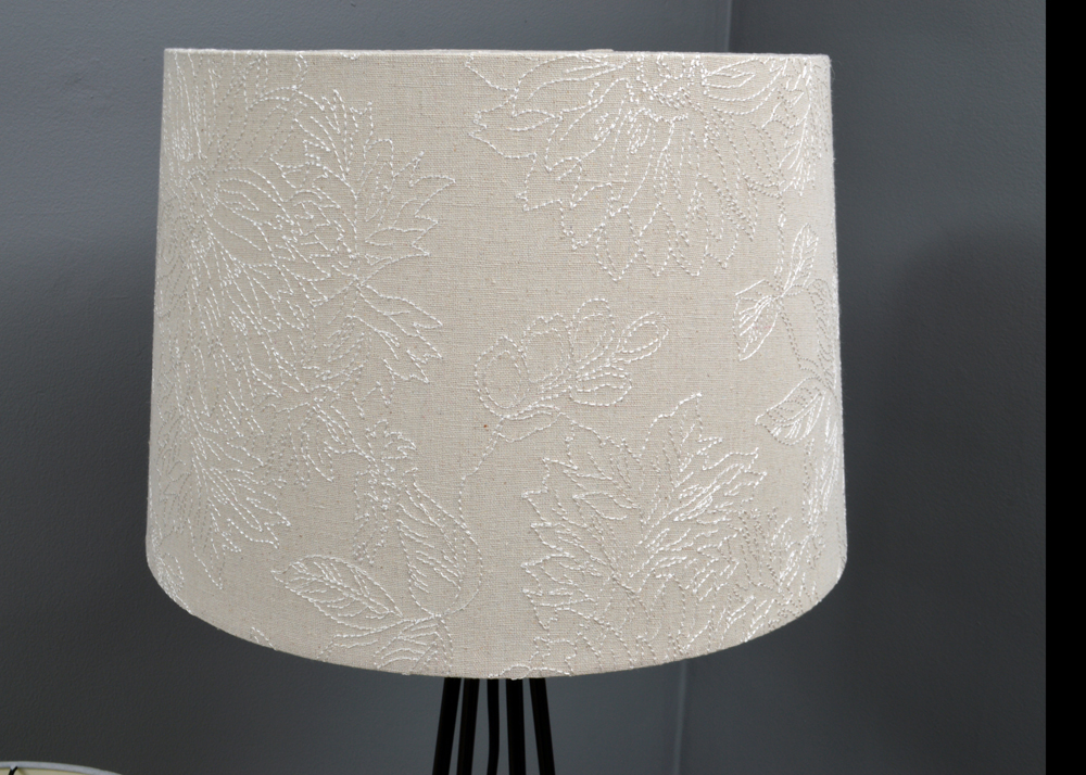 Contemporary Floor Lamp and Table Lamps