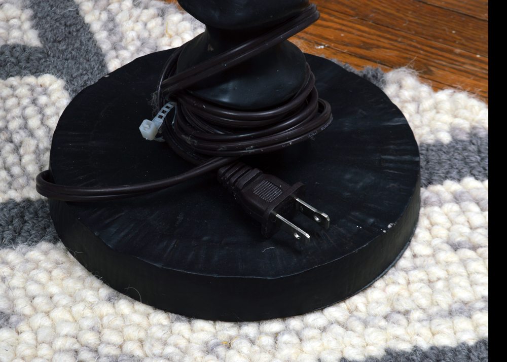 Contemporary Floor Lamp and Table Lamps