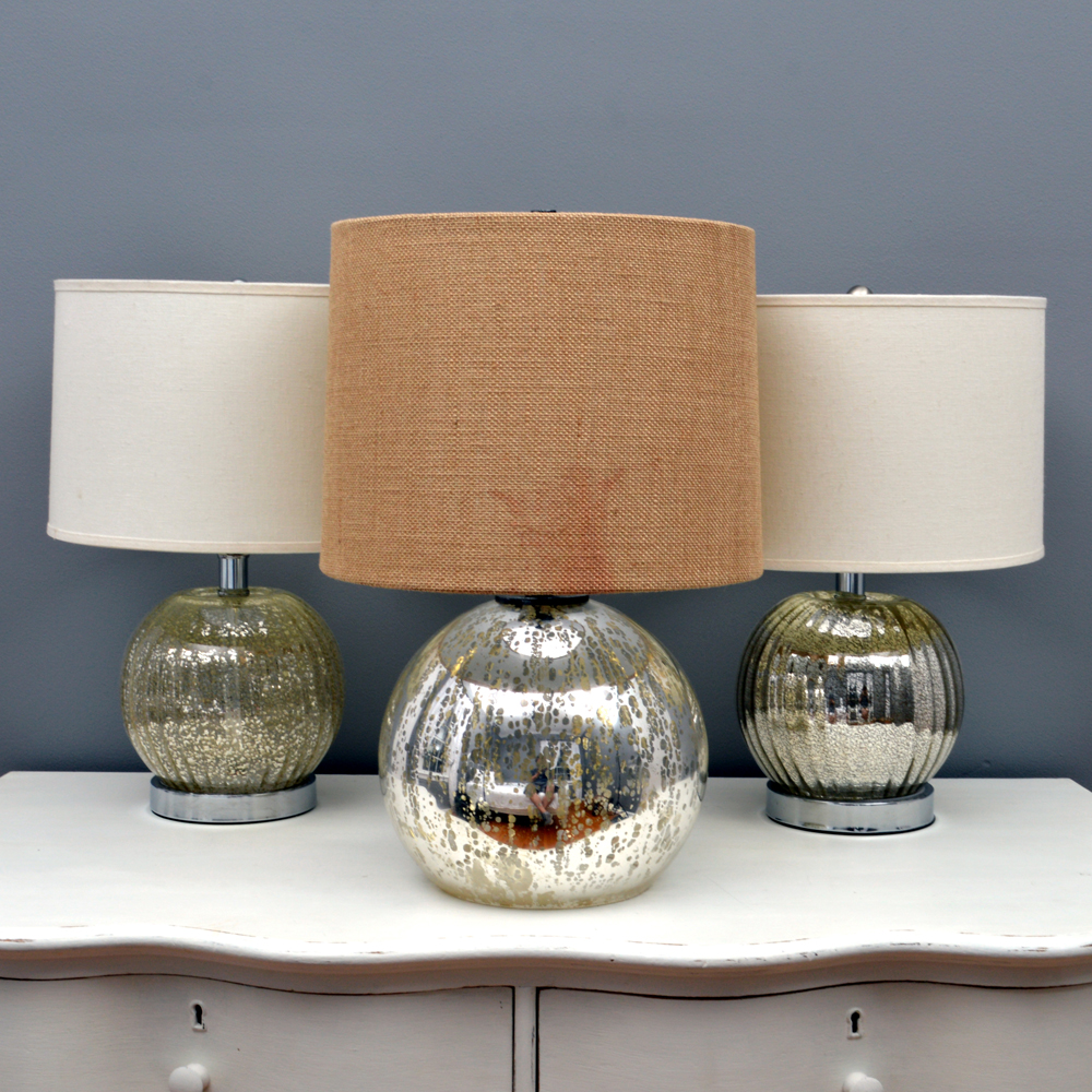 Mercury Glass Table Lamps