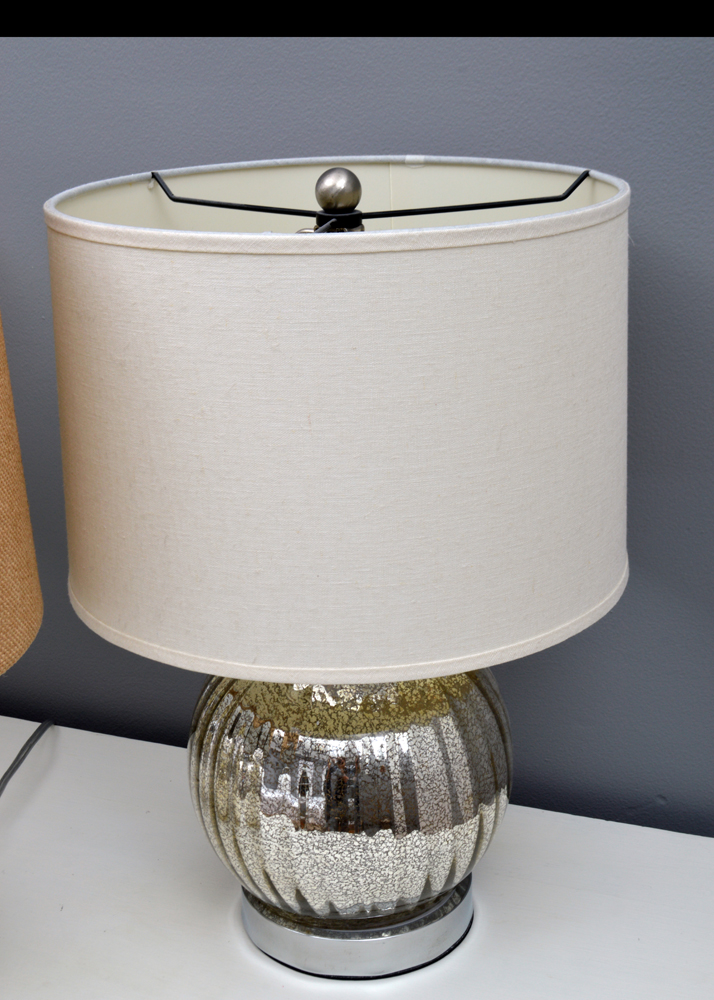 Mercury Glass Table Lamps