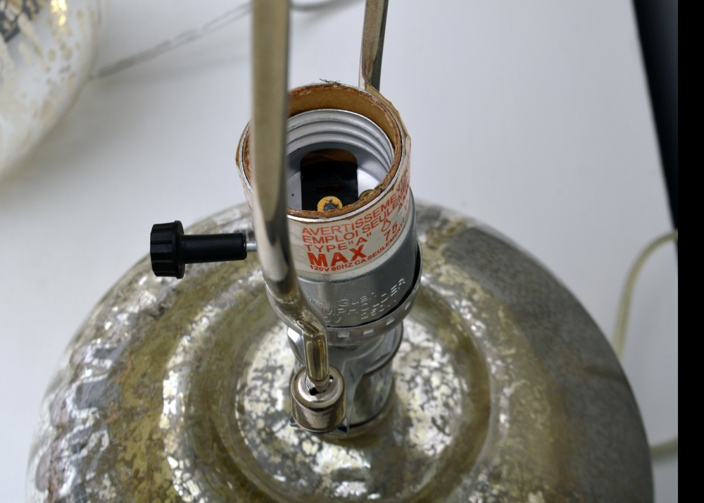 Mercury Glass Table Lamps