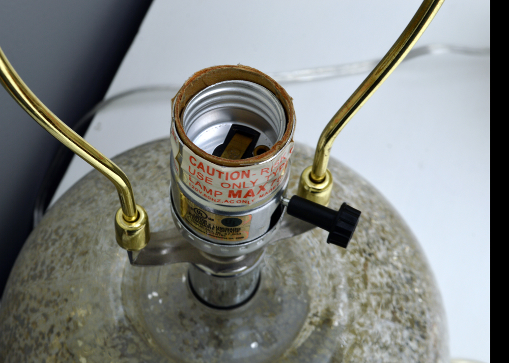 Mercury Glass Table Lamps