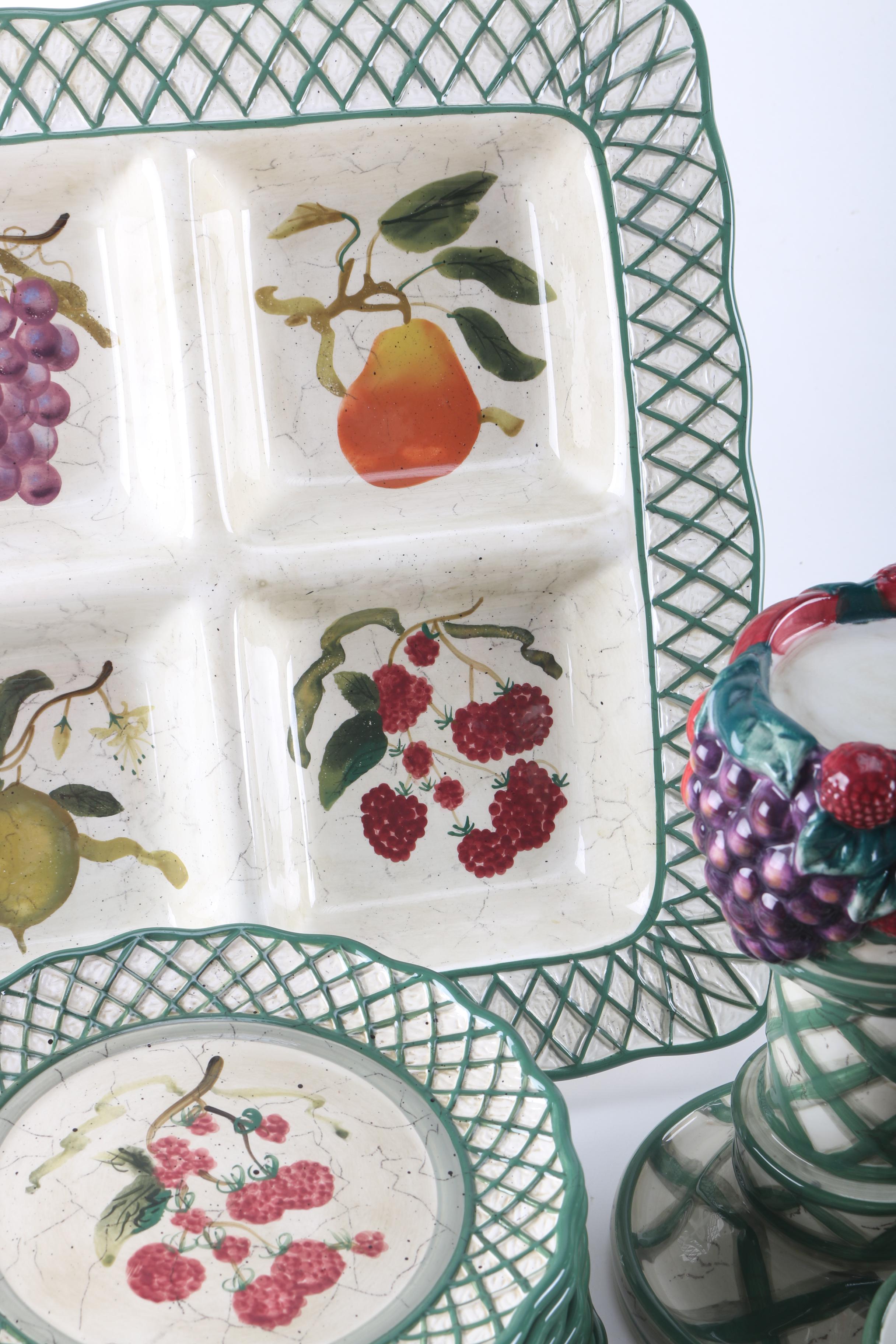 Raymond Waites "Cornucopia" Serveware