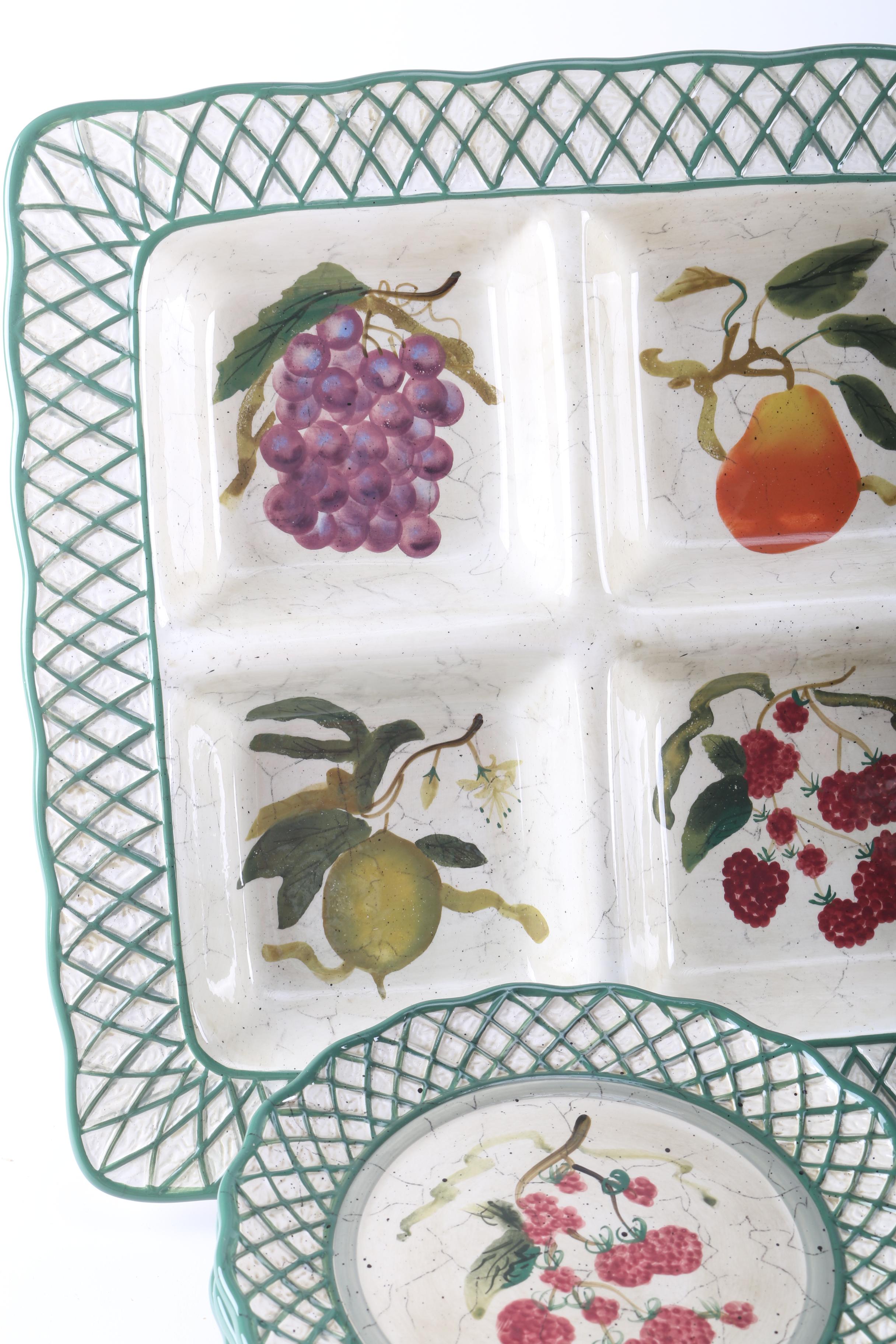 Raymond Waites "Cornucopia" Serveware