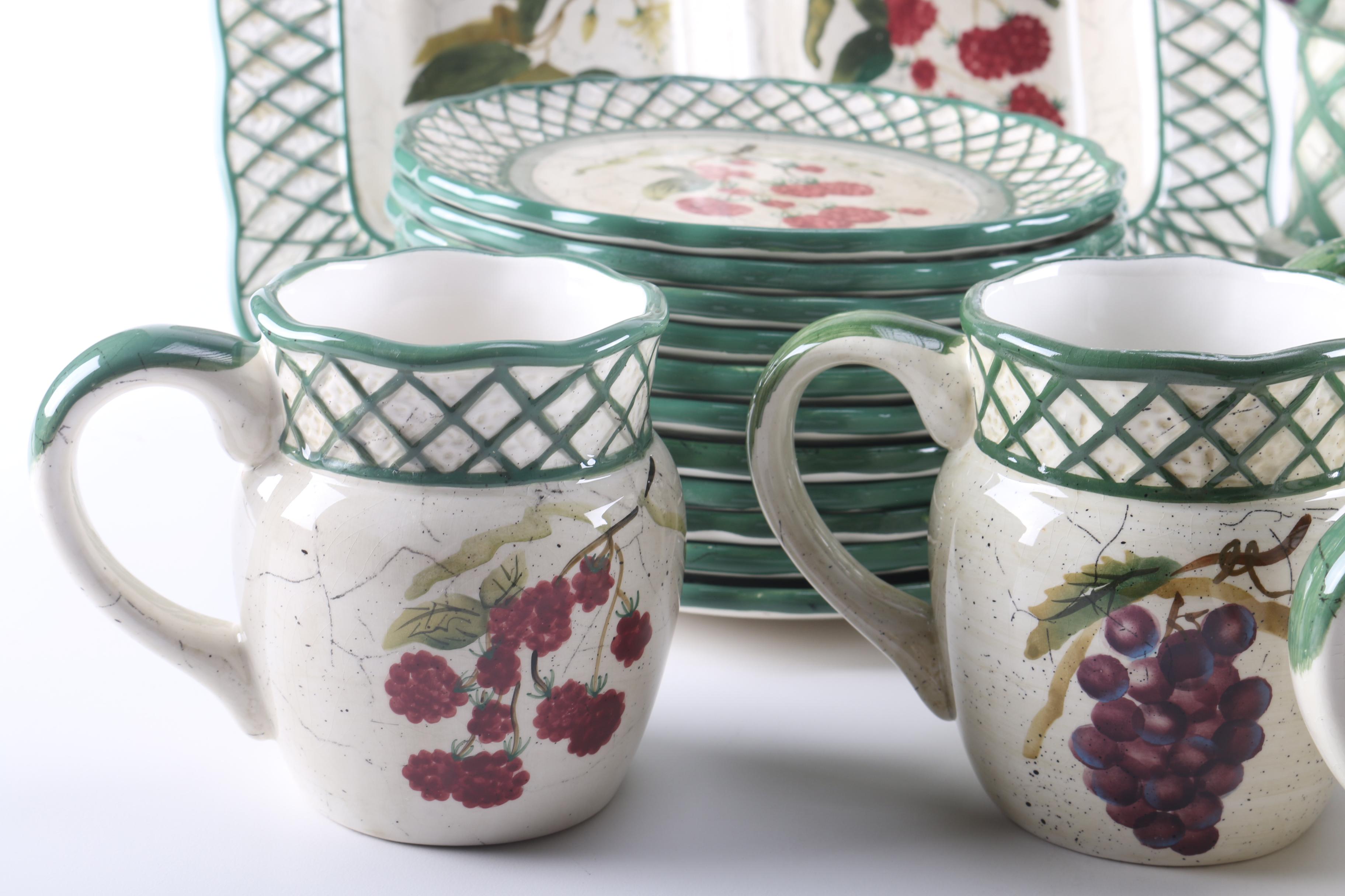 Raymond Waites "Cornucopia" Serveware