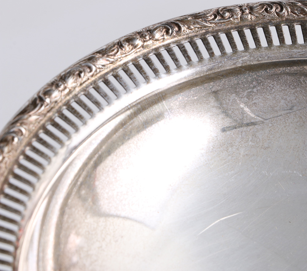 Weighted Sterling Candleholders and Compotes