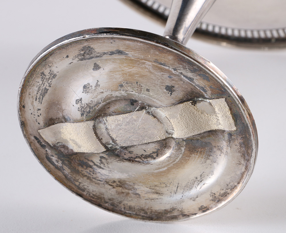 Weighted Sterling Candleholders and Compotes