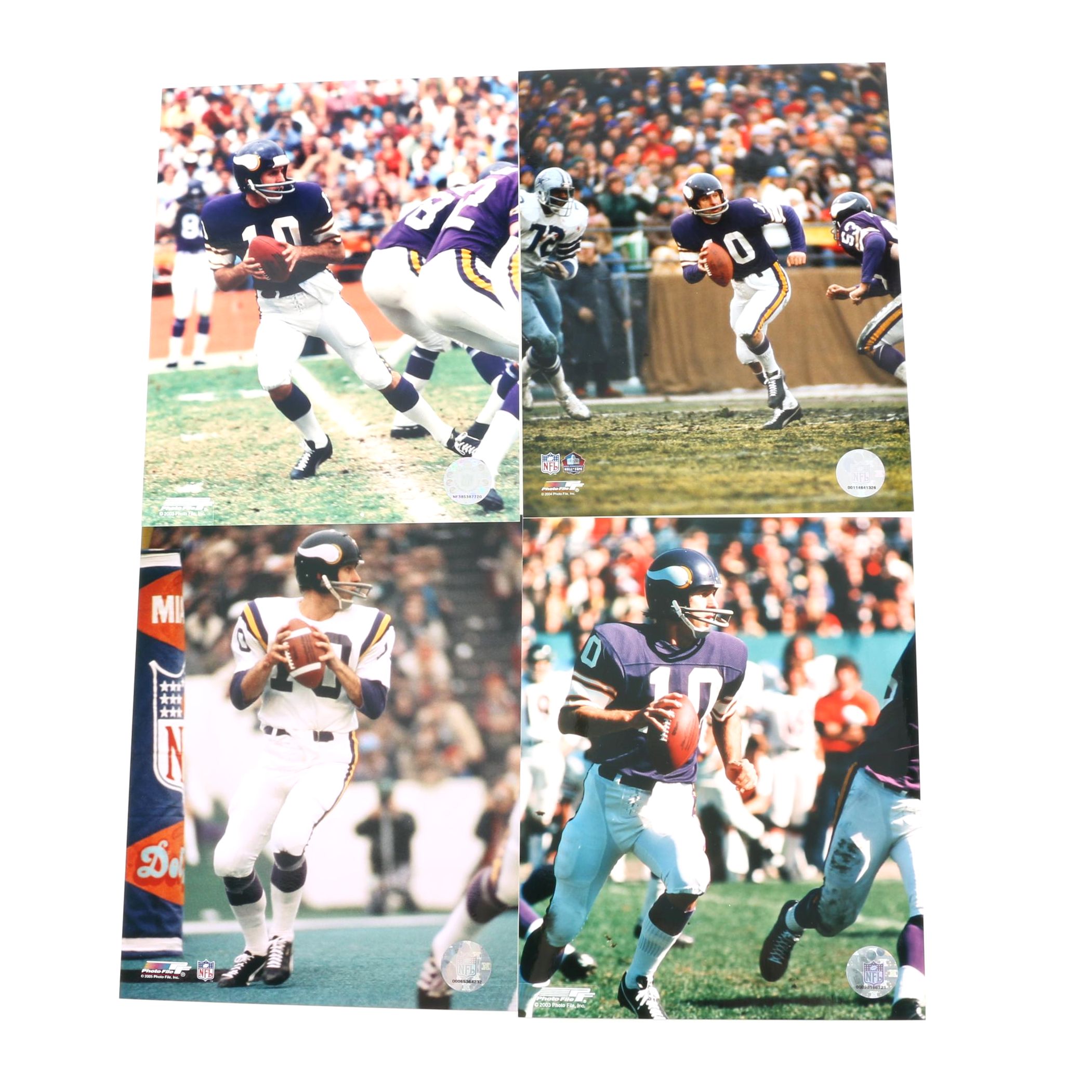 NFL Fran Tarkenton Photographs