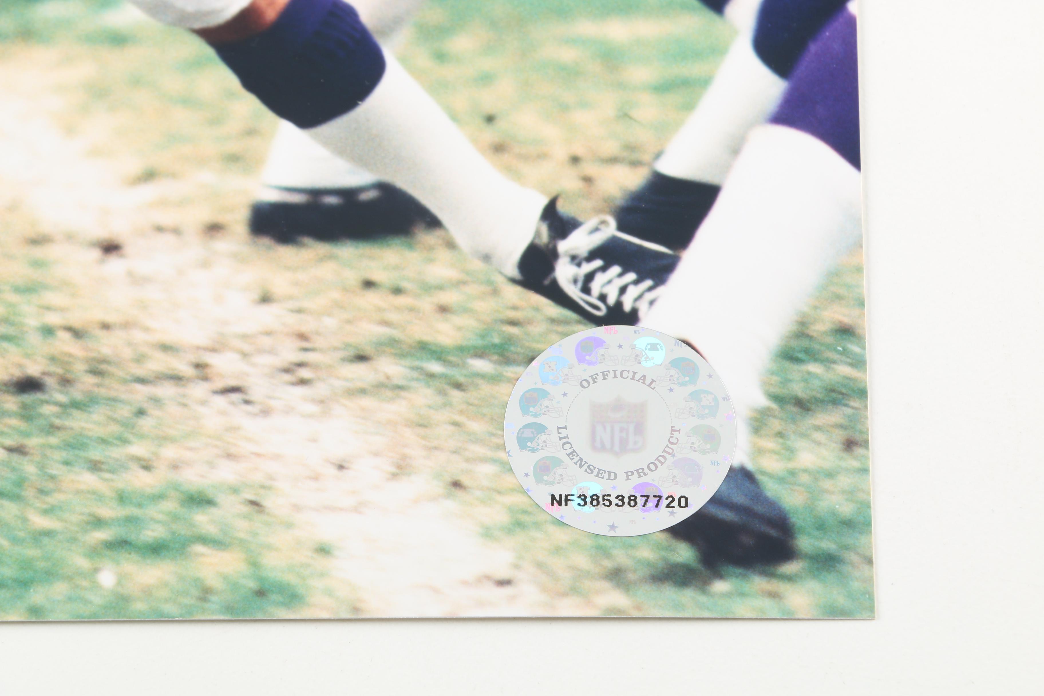 NFL Fran Tarkenton Photographs