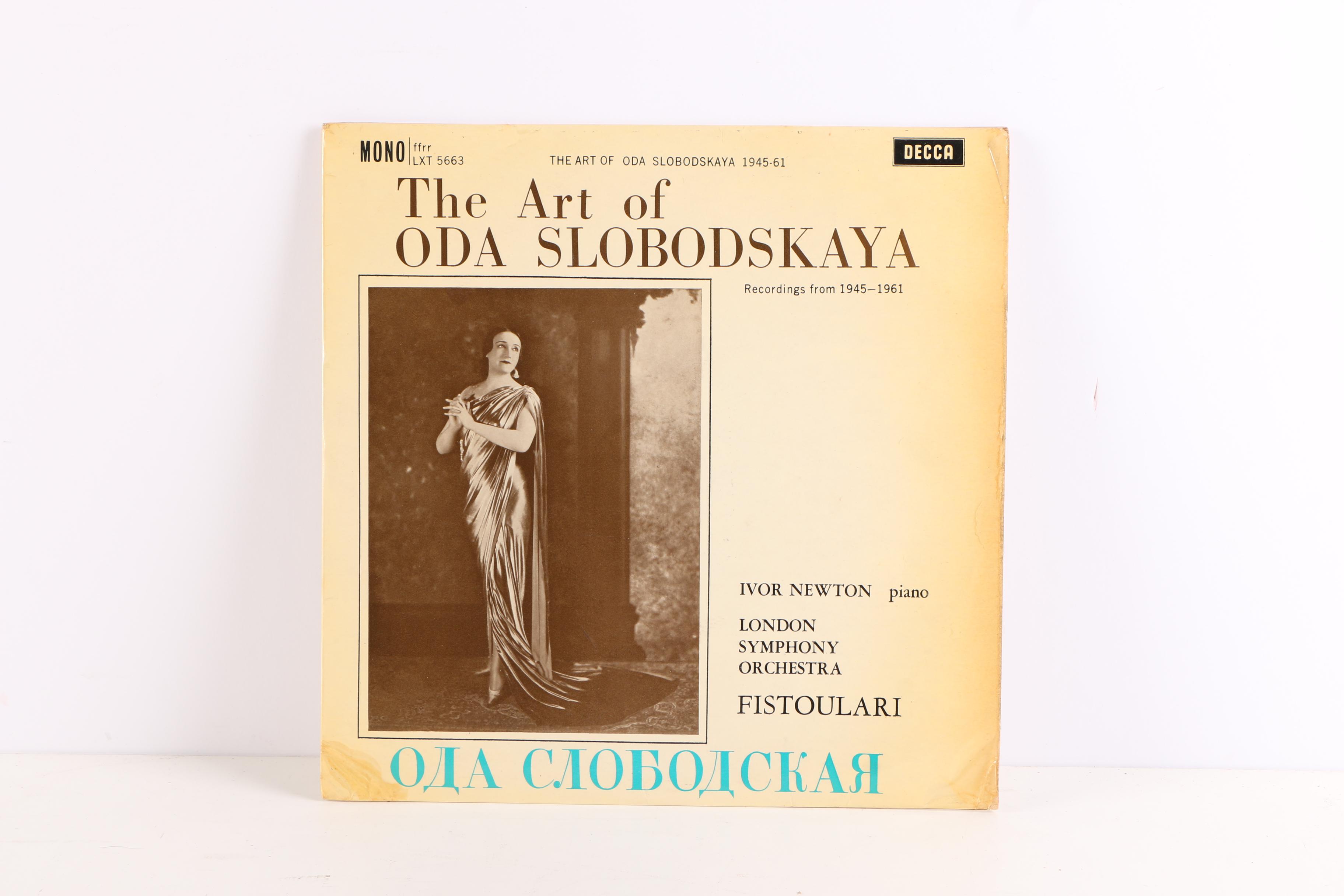 Oda Slobodskaya Records, Biography and Oil Portrait Painting