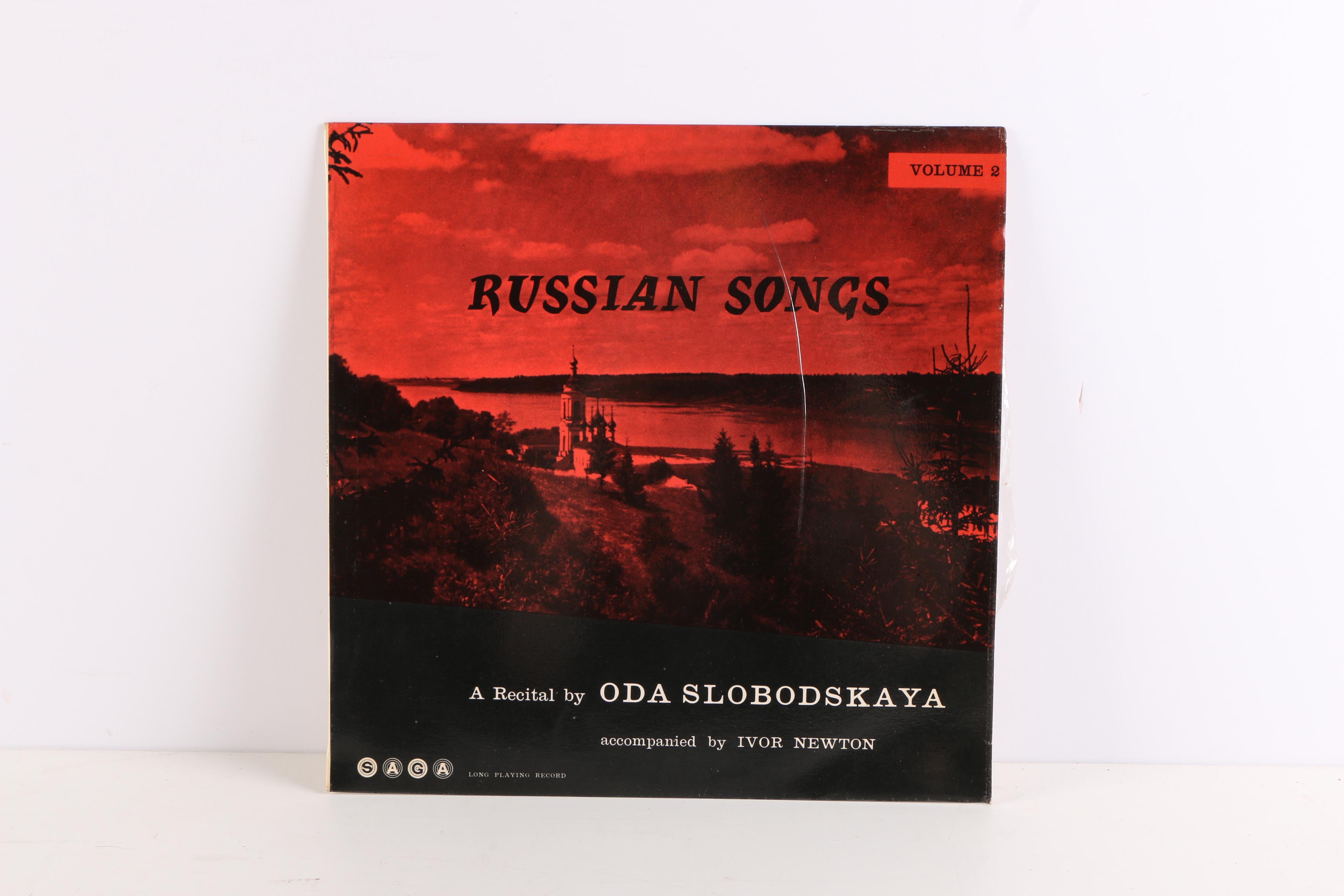 Oda Slobodskaya Records, Biography and Oil Portrait Painting