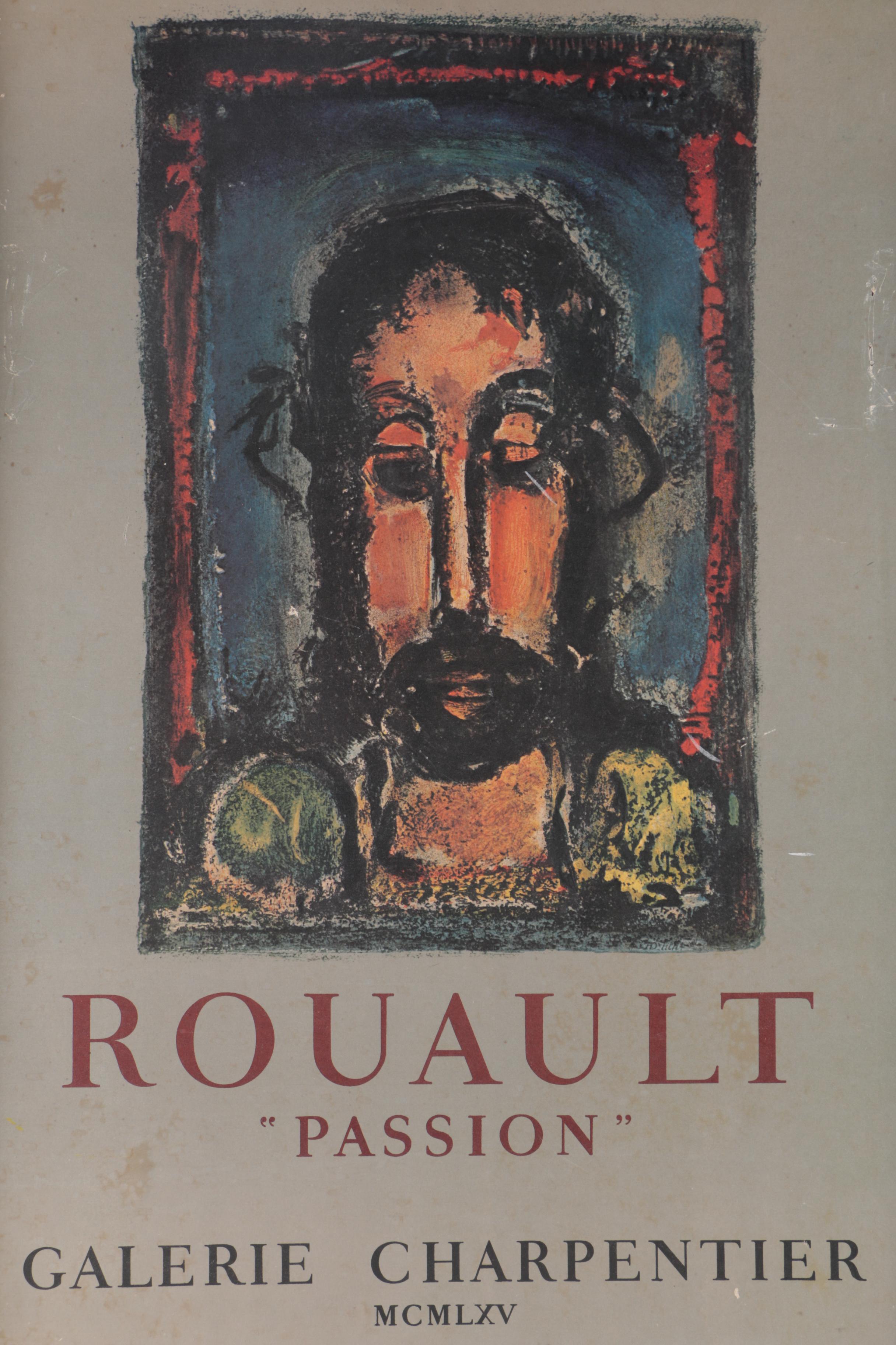 Rouault Offset Lithograph "Passion"